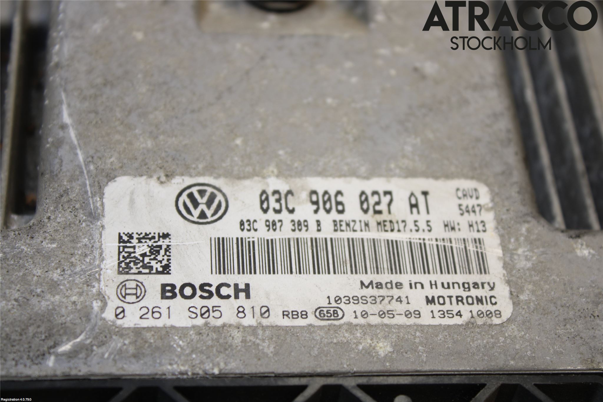 Volkswagen VW GOLF VI 09-13 Styrenhet Insprut Bensin