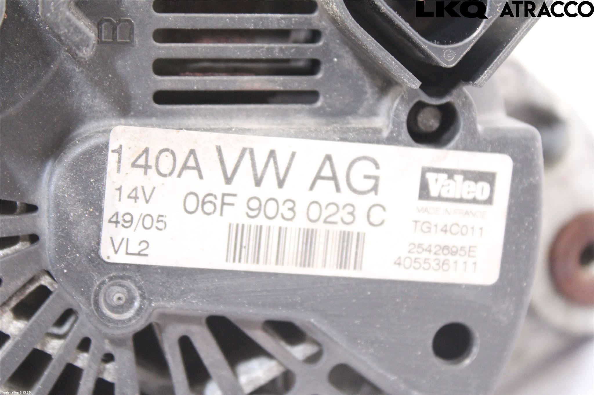 Volkswagen VW GOLF V 04-09 Generator