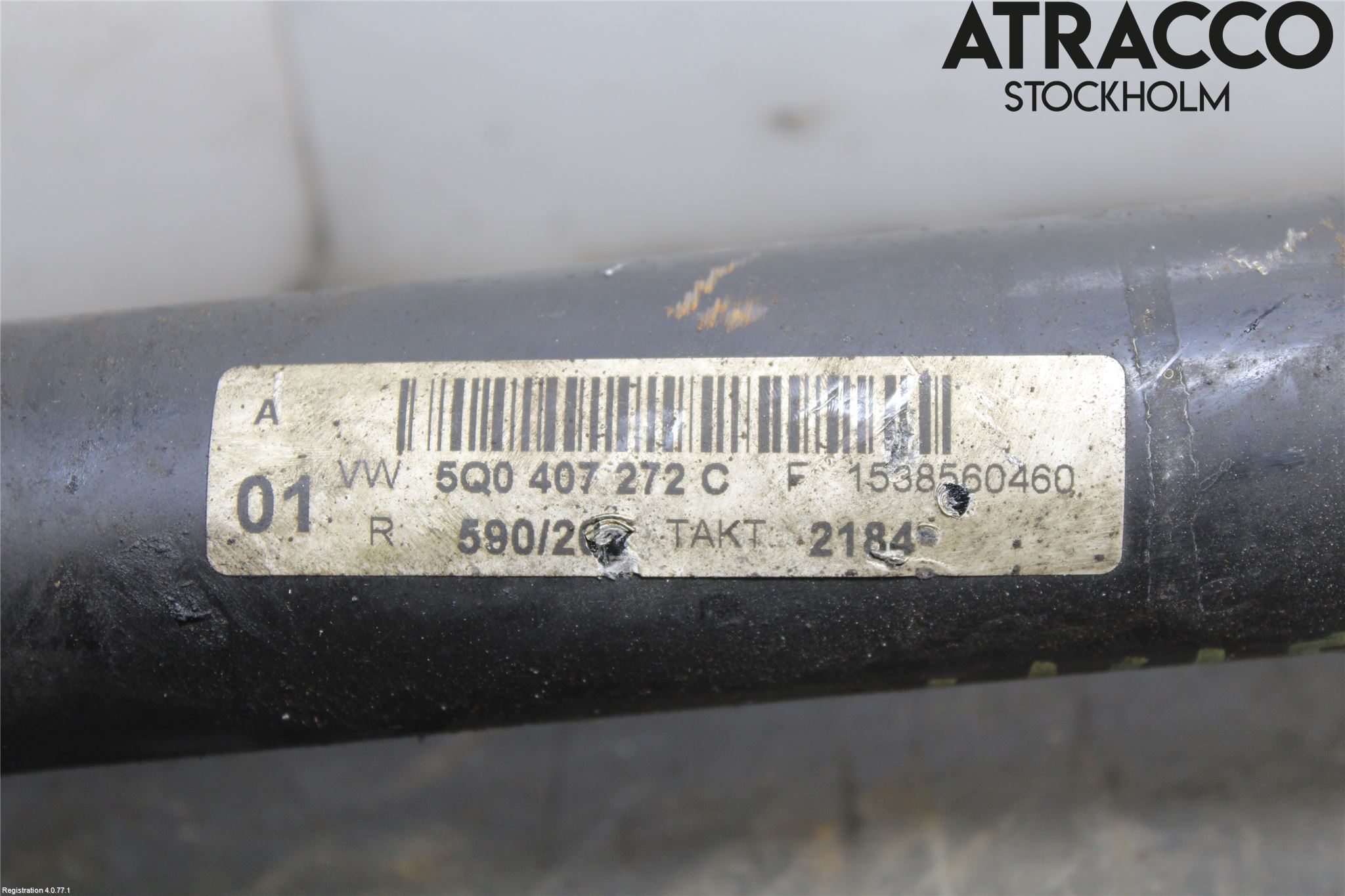 Volkswagen VW GOLF / E-GOLF VII 13-20 Drivaxel Fram Höger