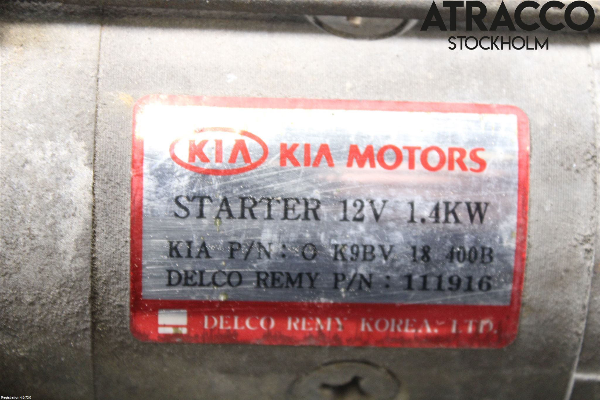 Kia CARNIVAL Startmotor