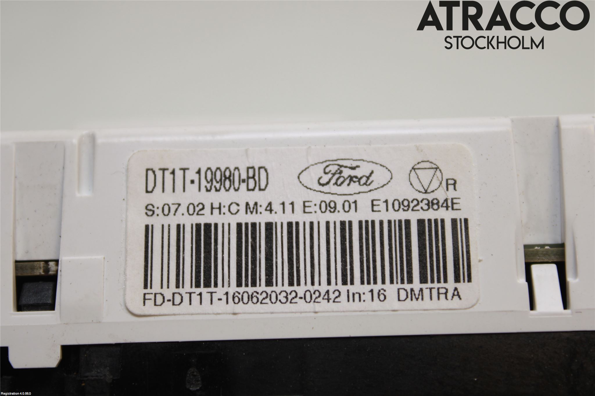 Ford TRANSIT/TOURNEO CONNECT 13-22 Ac Styrenhet Ac Manöveren