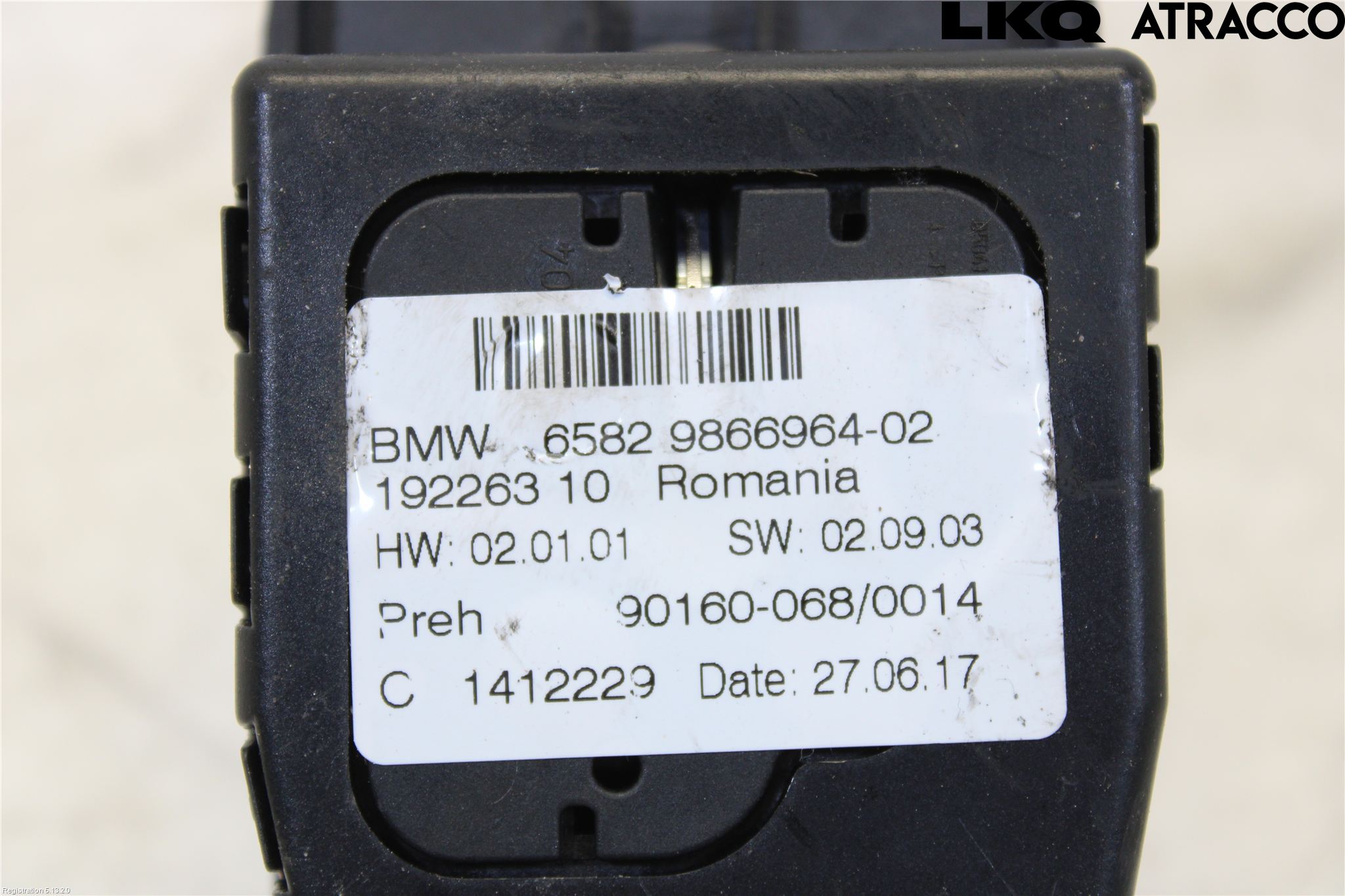 BMW 1 F20/F21 11-19 Strömställare Multifunktion