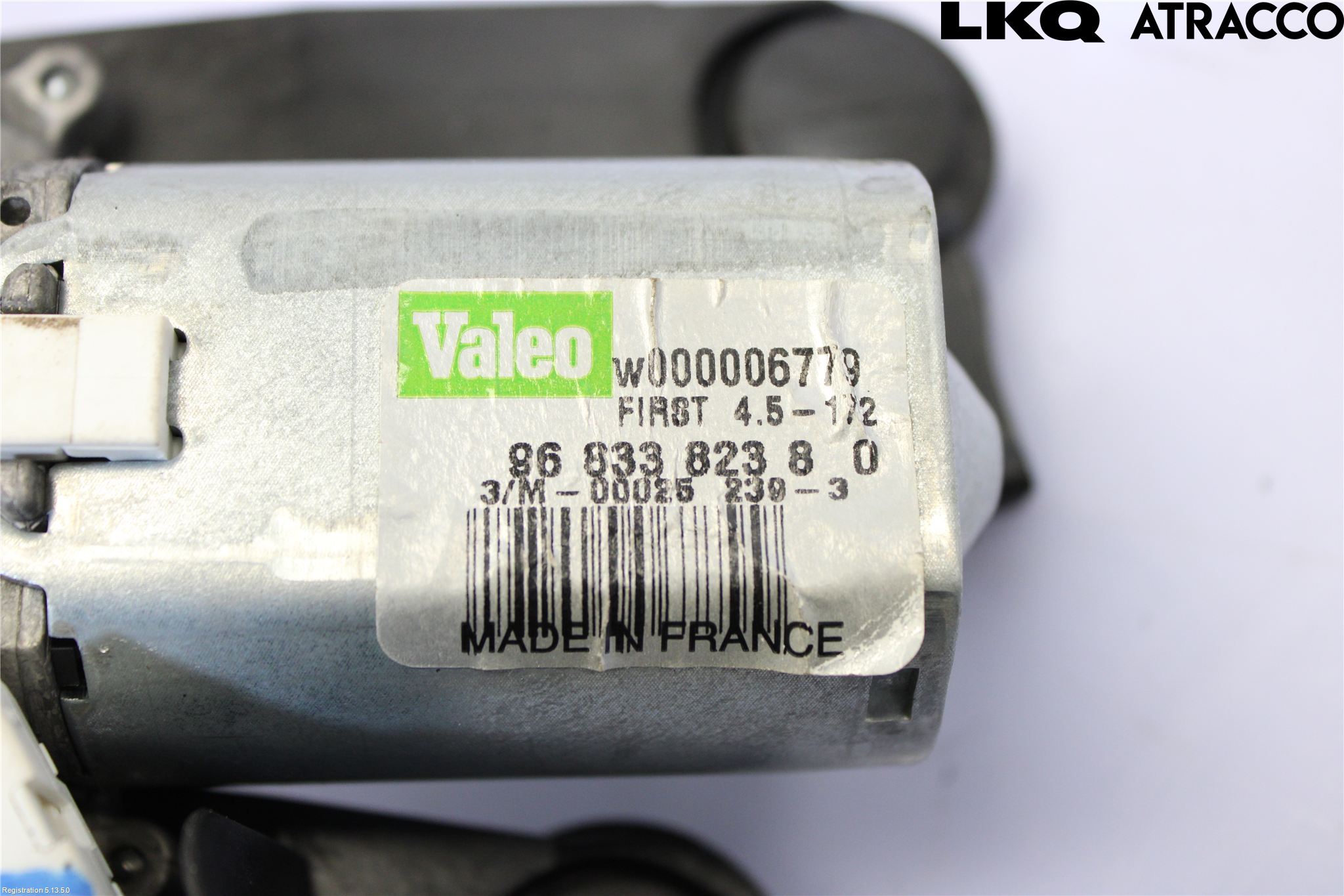 Citroen C3 10-17 Torkarmotor Baklucka