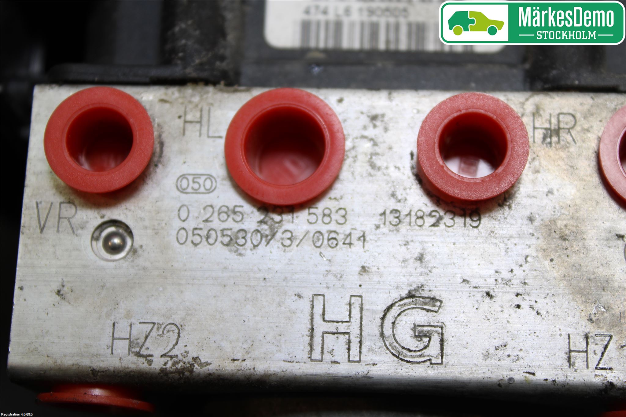 Opel COMBO 02-12 Abs Hydraulaggregat