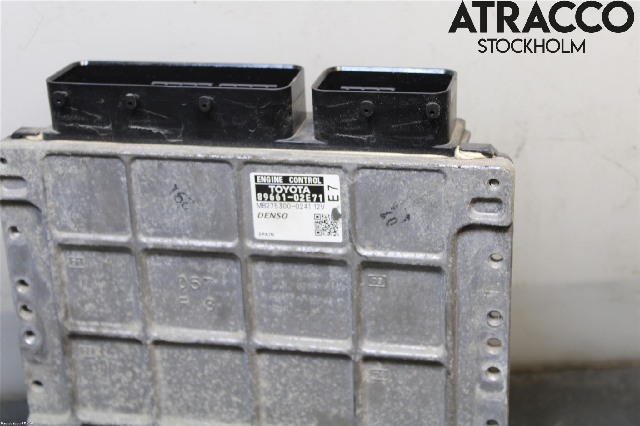 Toyota AURIS 07-09 Styrenhet Insprut Bensin