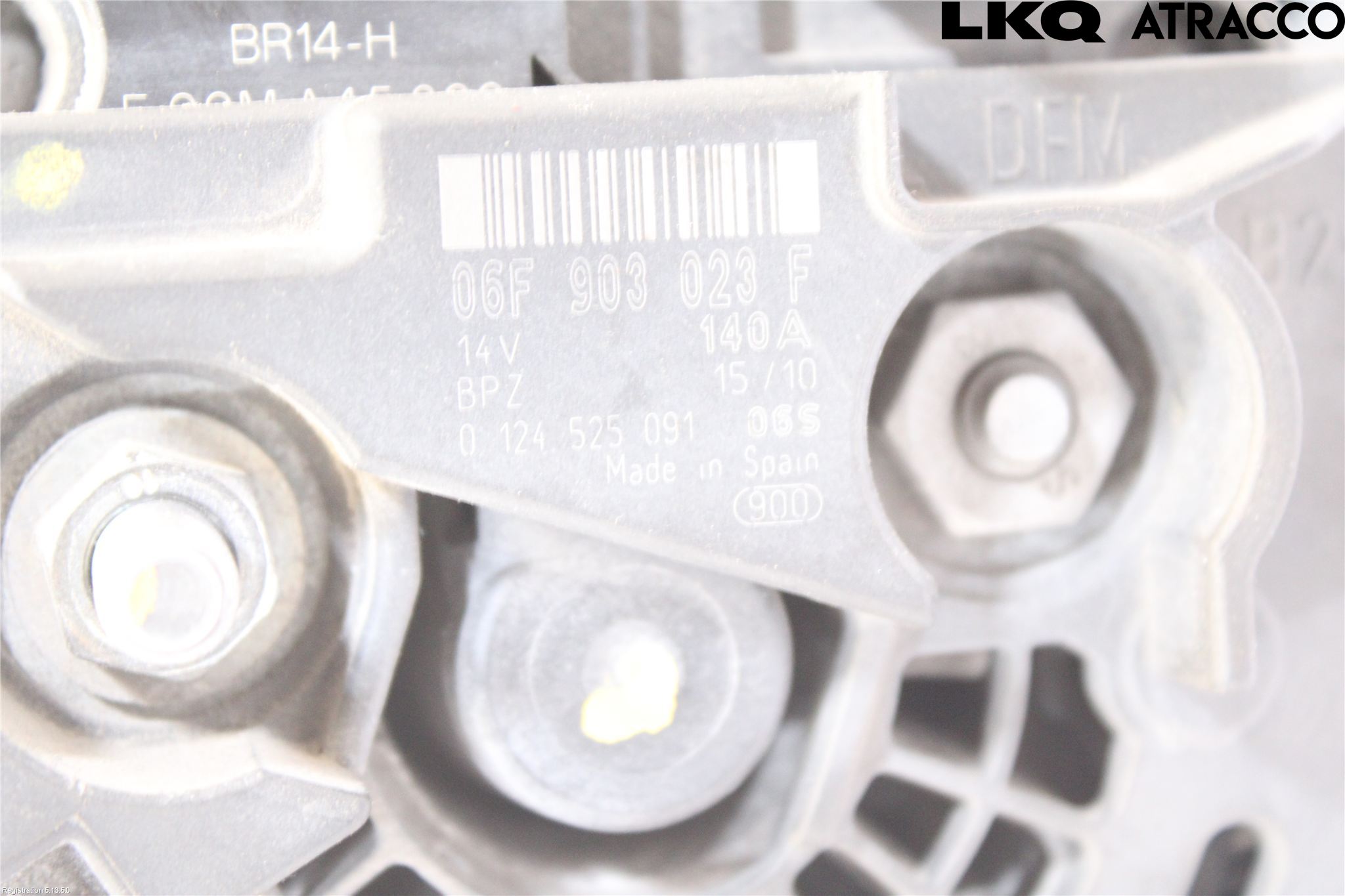 Volkswagen VW GOLF VI 09-13 Generator