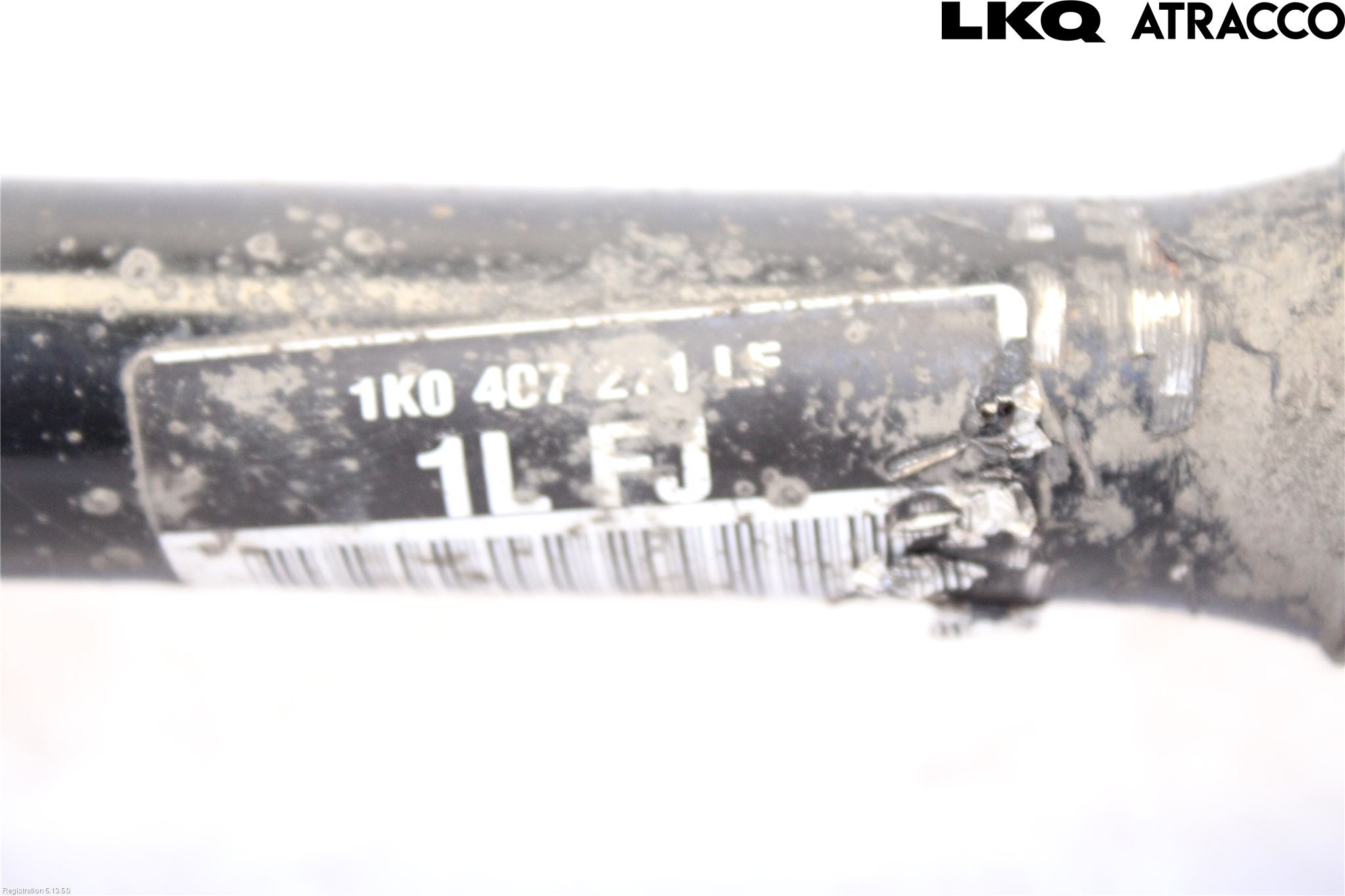 Volkswagen VW GOLF VI 09-13 Drivaxel Fram Vänster