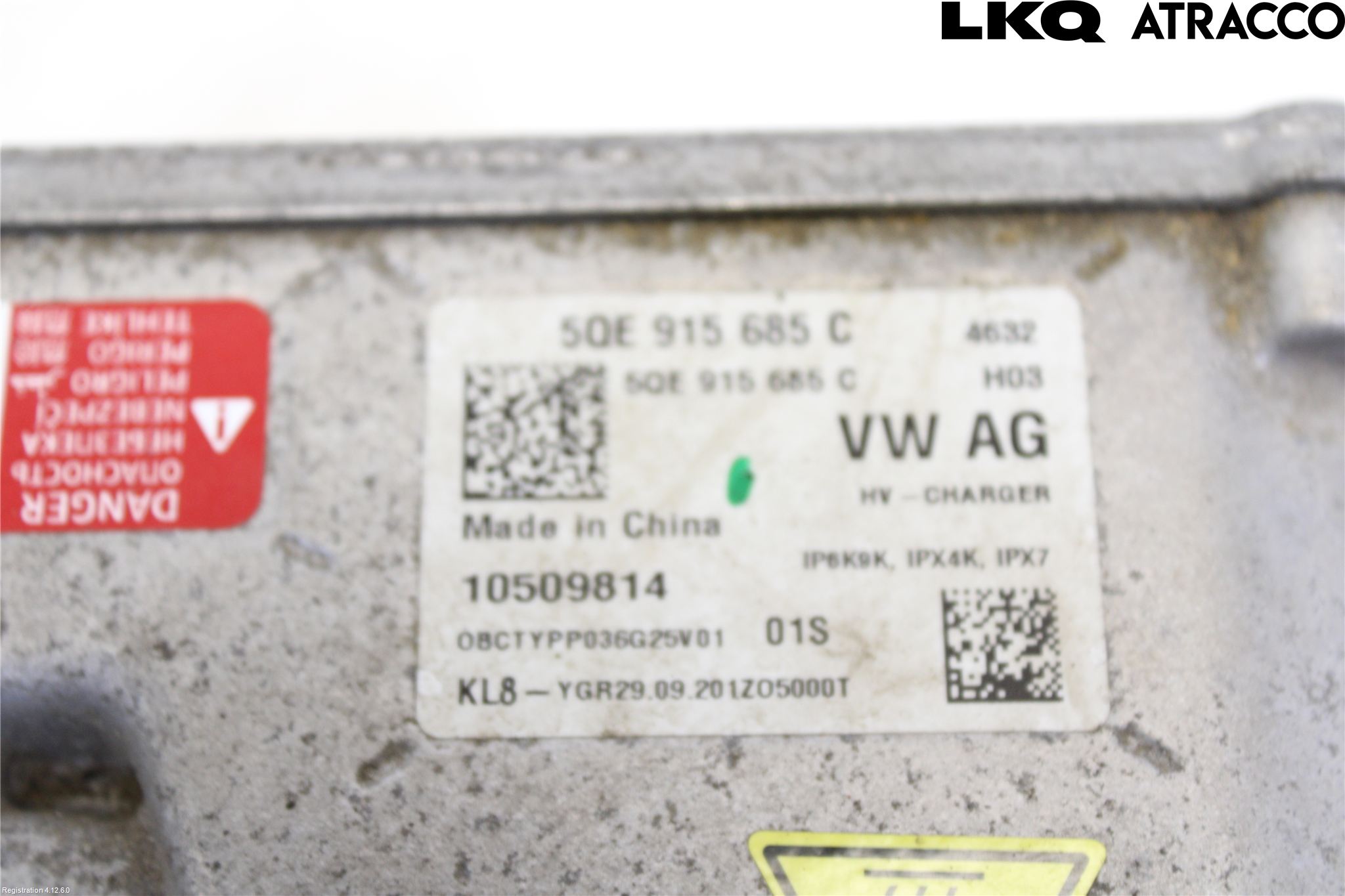 Seat LEON 20- Batteriladdare Högspänning