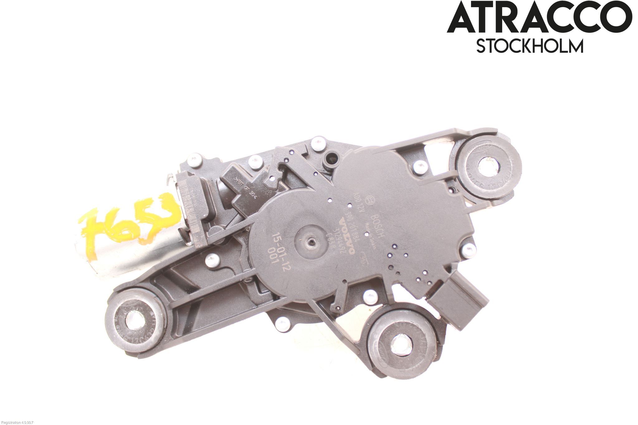 Volvo V40 12-19 Torkarmotor Baklucka