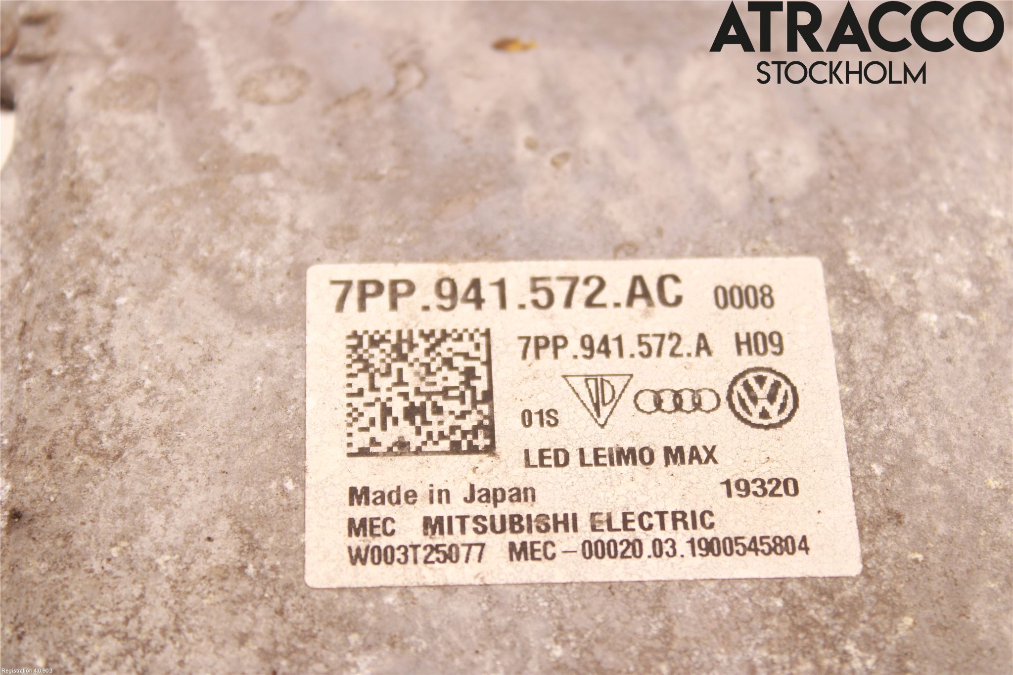 Audi A5 17- Styrenhet Strålkastare