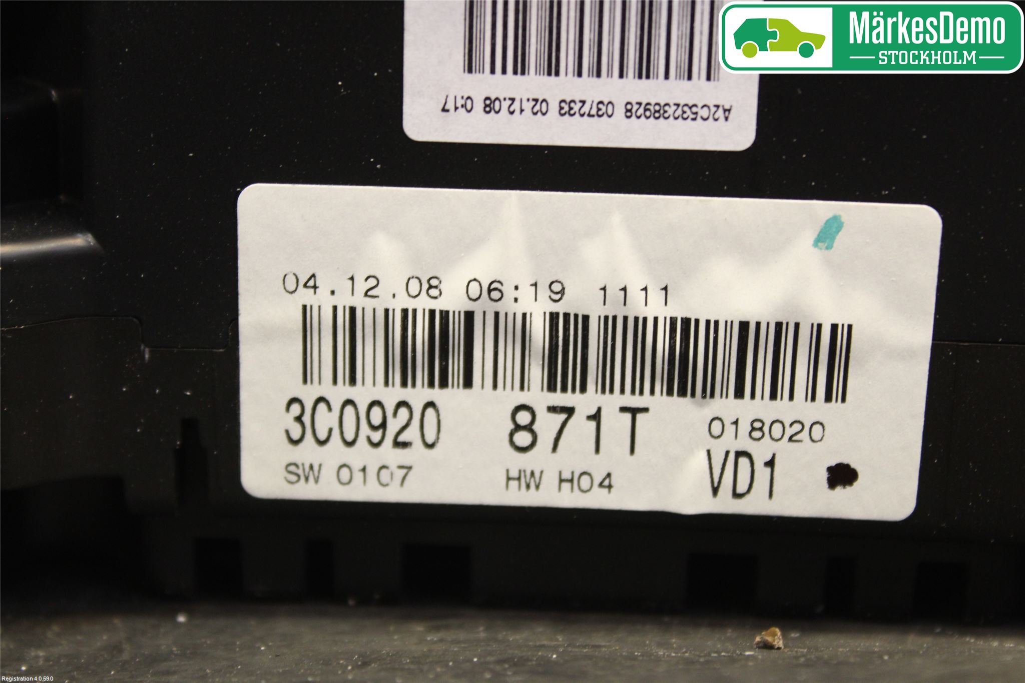 Volkswagen VW PASSAT 05-11 Instrument Komb