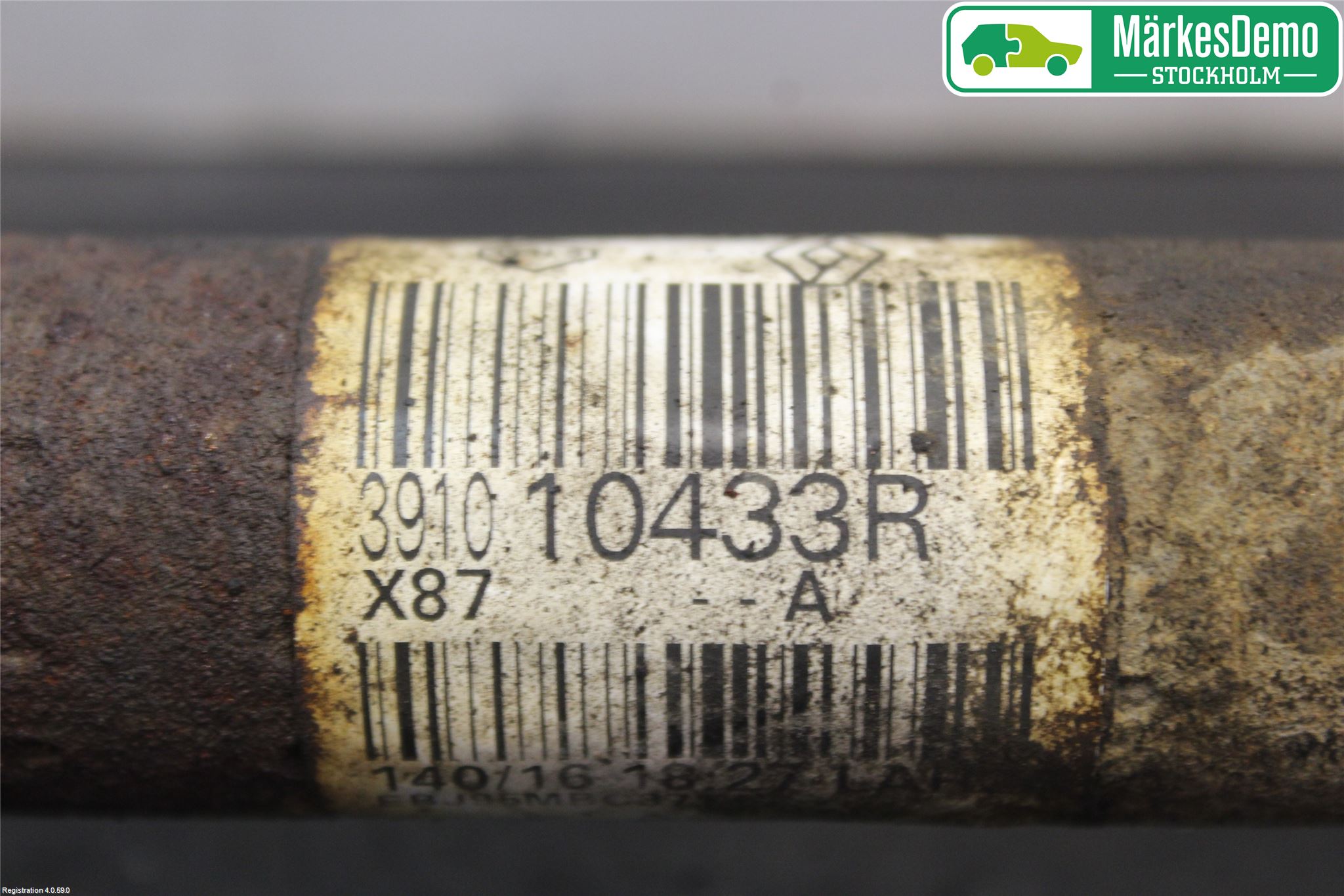 Renault CAPTUR 13-19 Drivaxel Fram Vänster