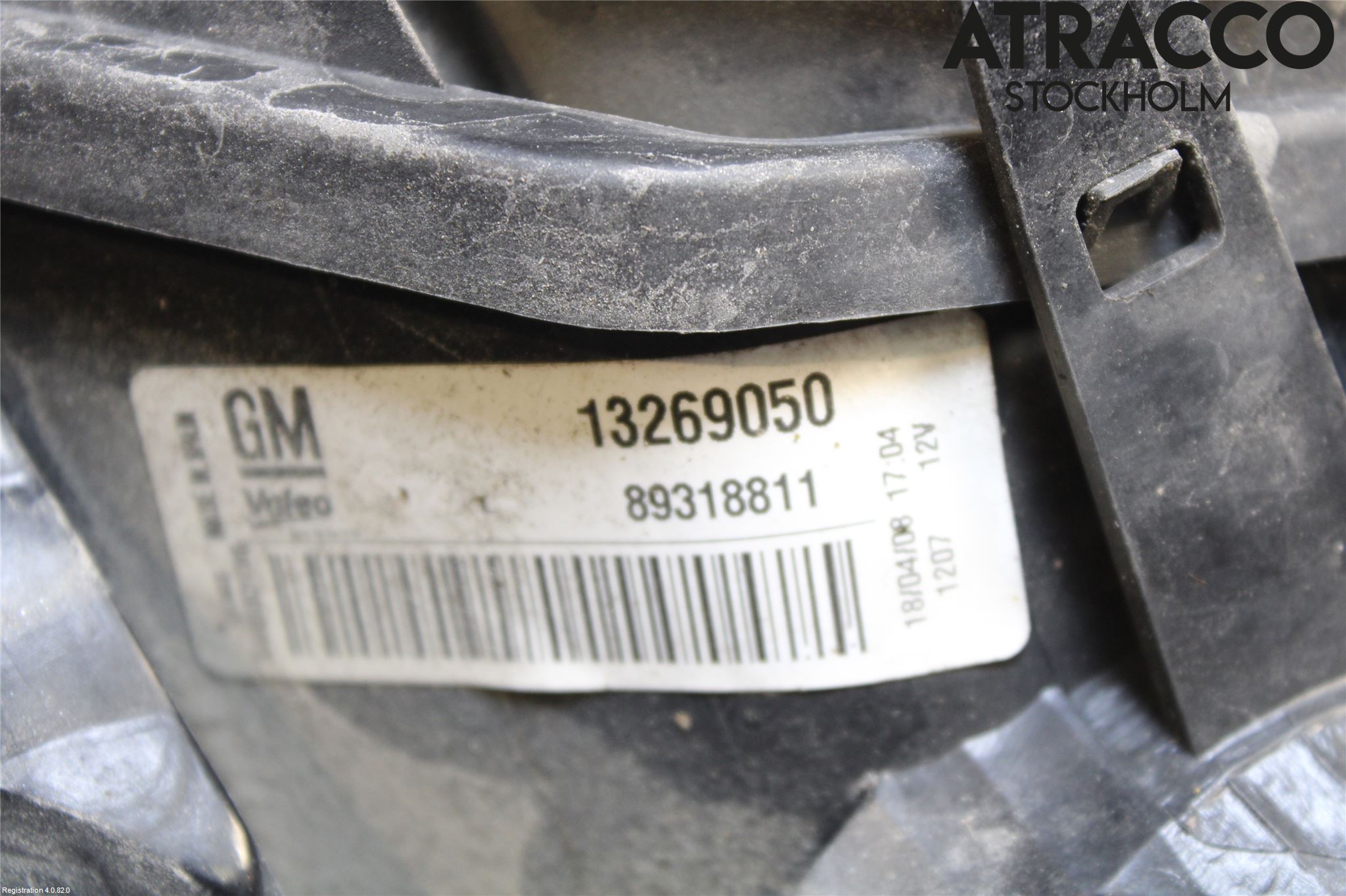 Opel CORSA D 07-14 Bakljus Vänster