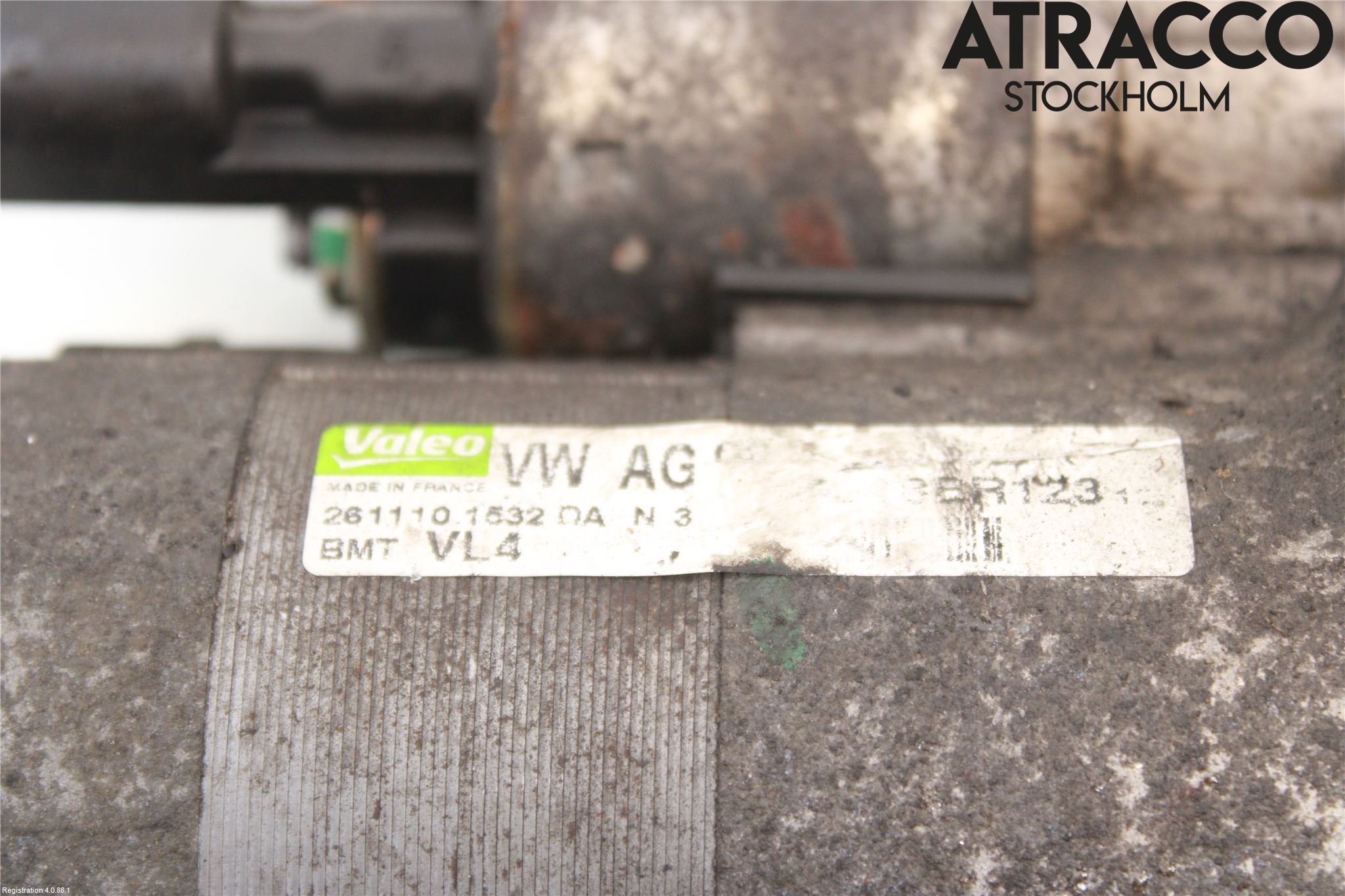 Volkswagen VW TOURAN 10-15 Startmotor Diesel