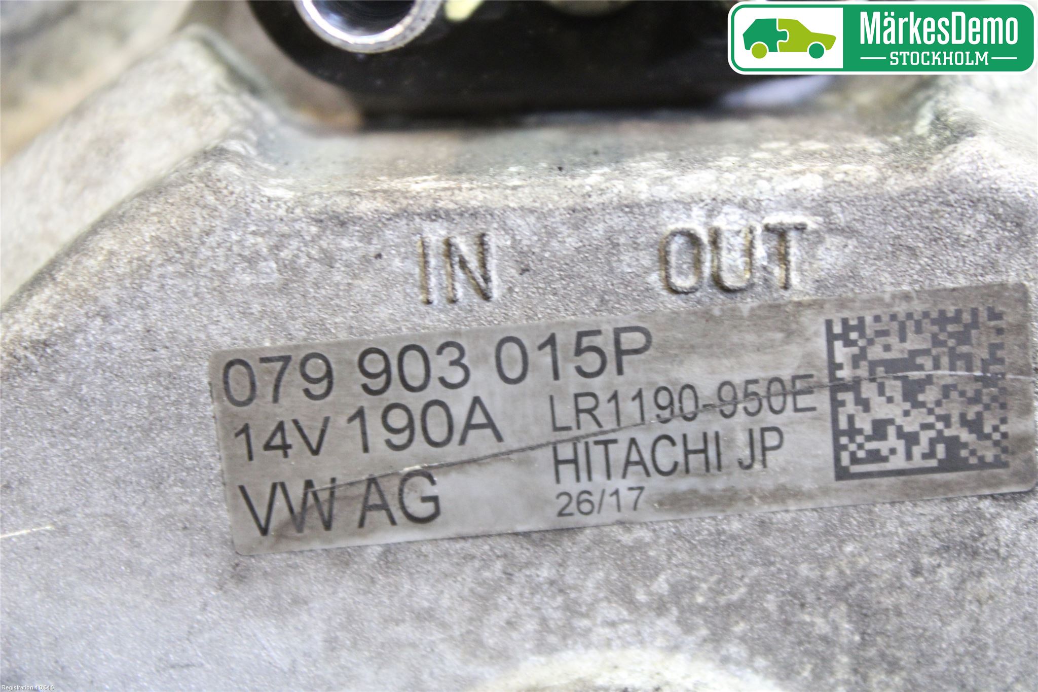 Audi A6/S6 4G 11-18 Generator