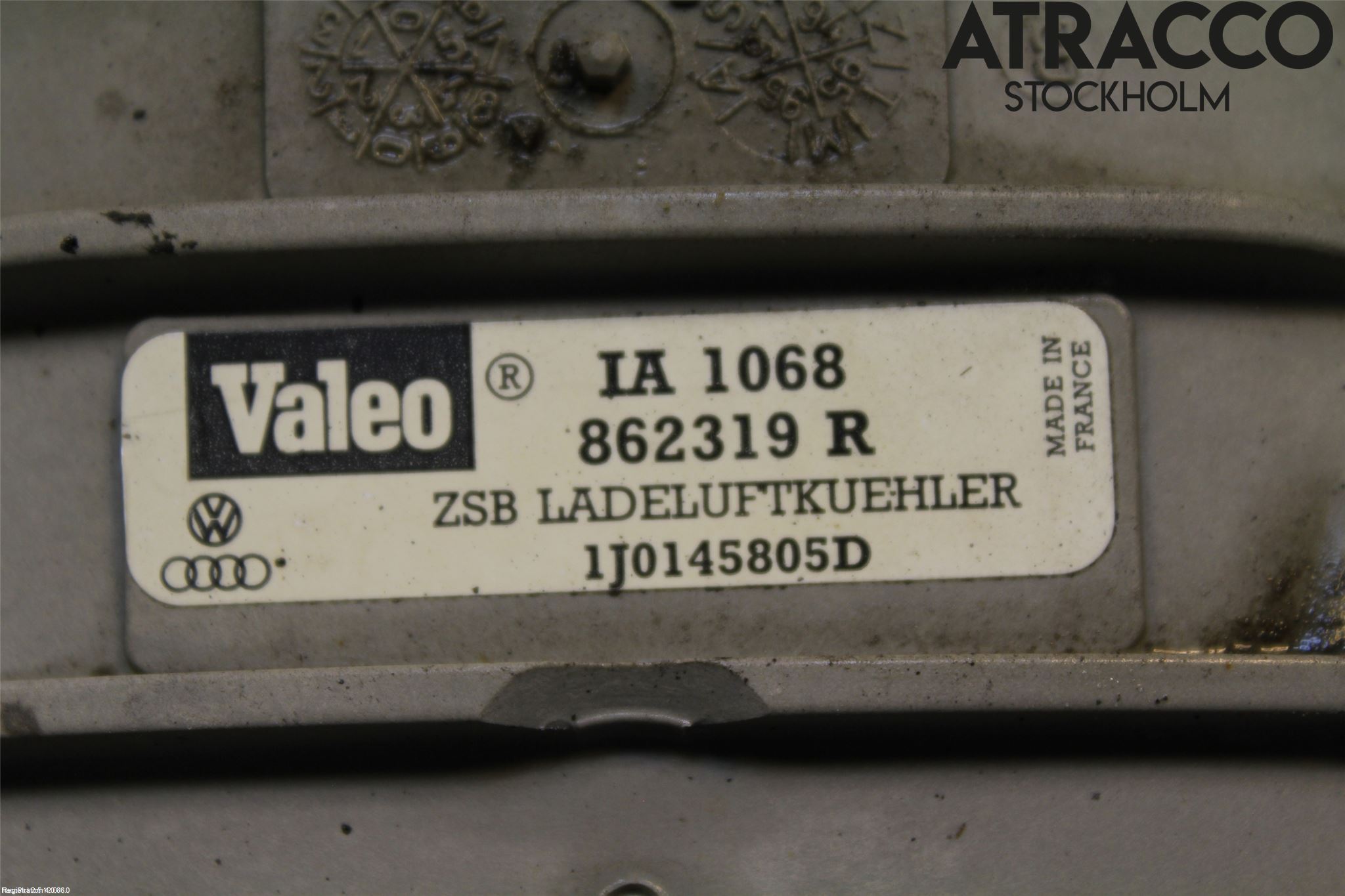 Audi A3/S3     96-03 Laddluft-Intercooler Kyl