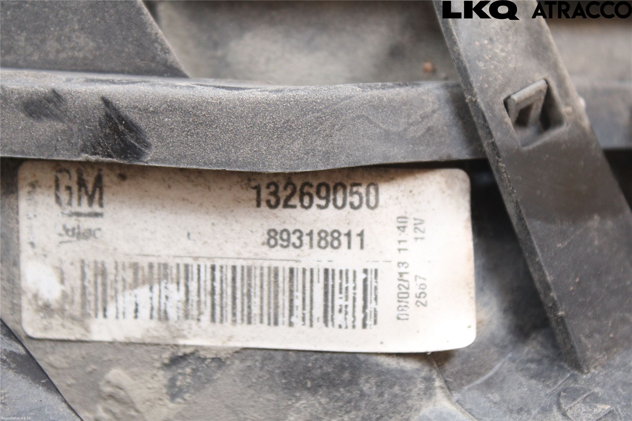 Opel CORSA D 07-14 Bakljus Vänster