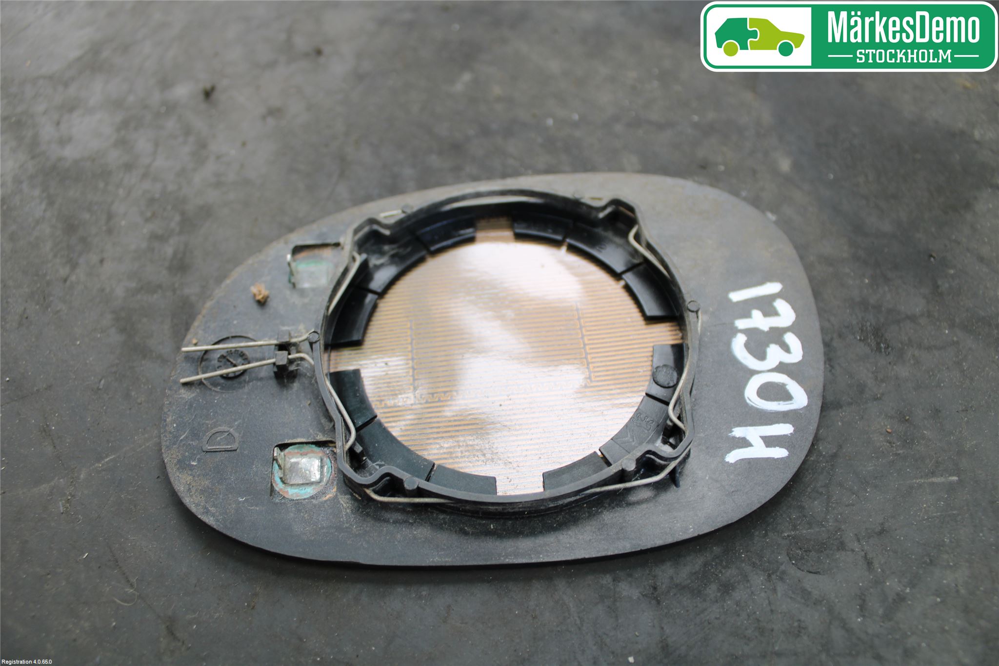 Peugeot 206 98-09 Spegelglas Hö