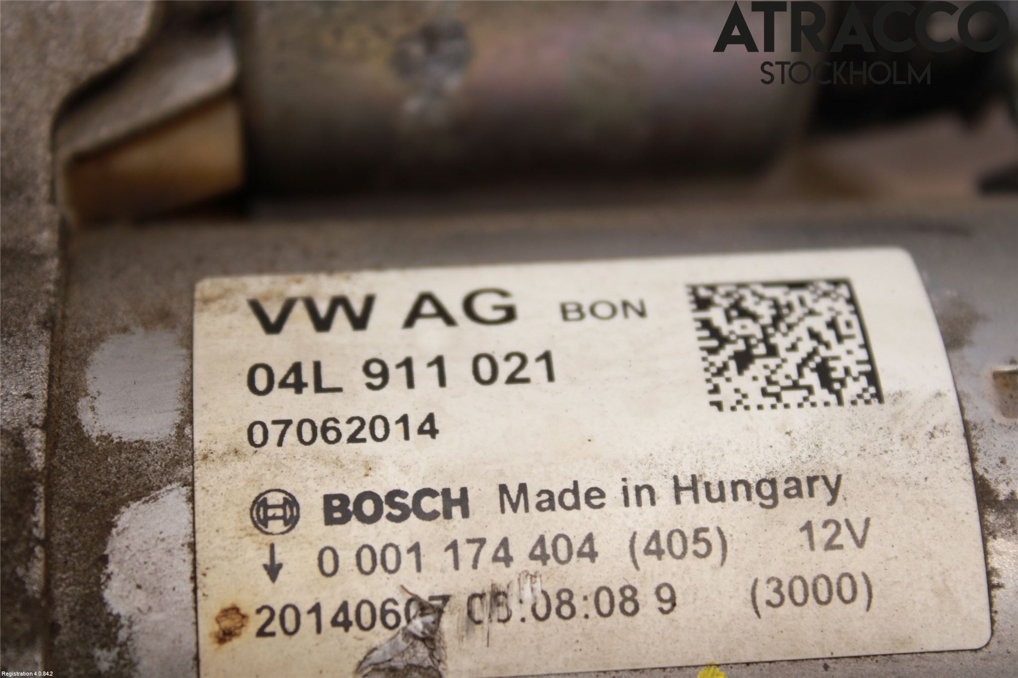 Audi A4 12-15 Startmotor Diesel