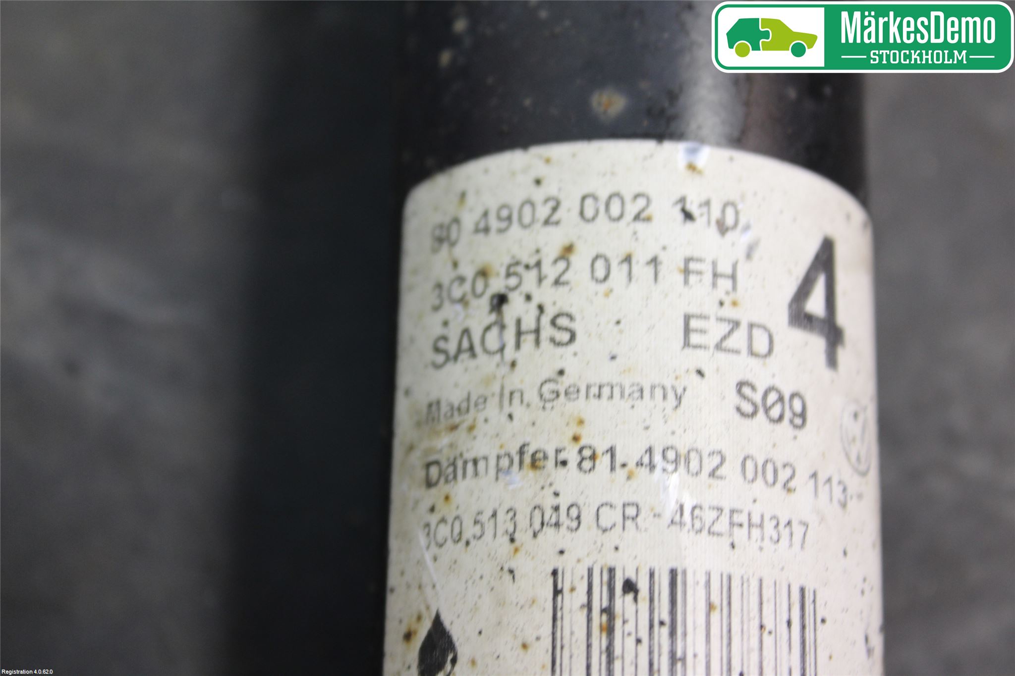 Skoda SUPERB 09-15 Stötdämpare Bak