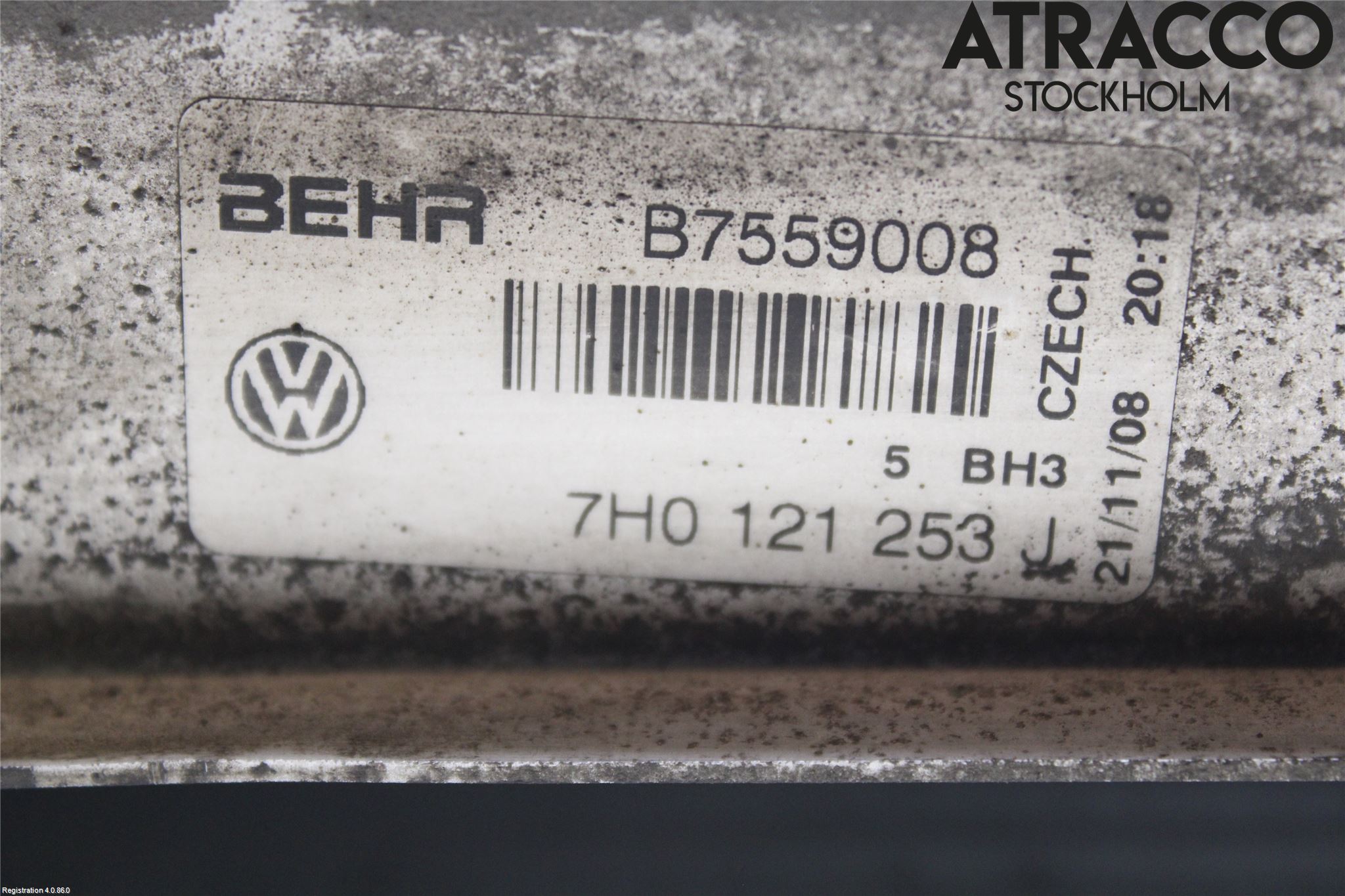 Volkswagen VW TRANSP/CARAVELLE (T5) 04-15 Kylare Aut