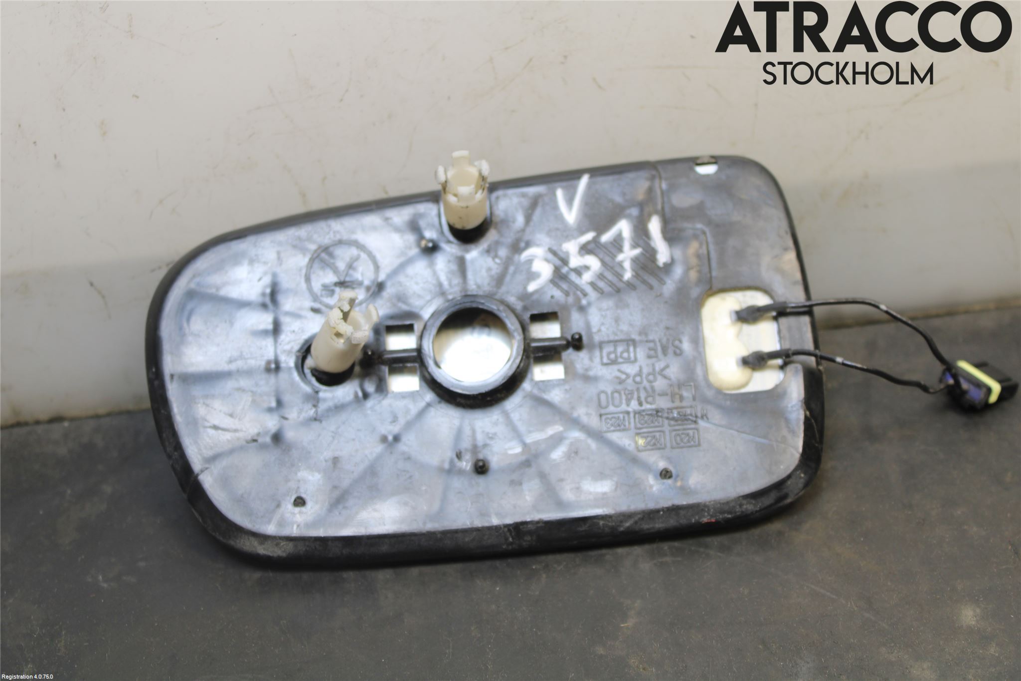 Mazda 626 98-02 Spegelglas Vä