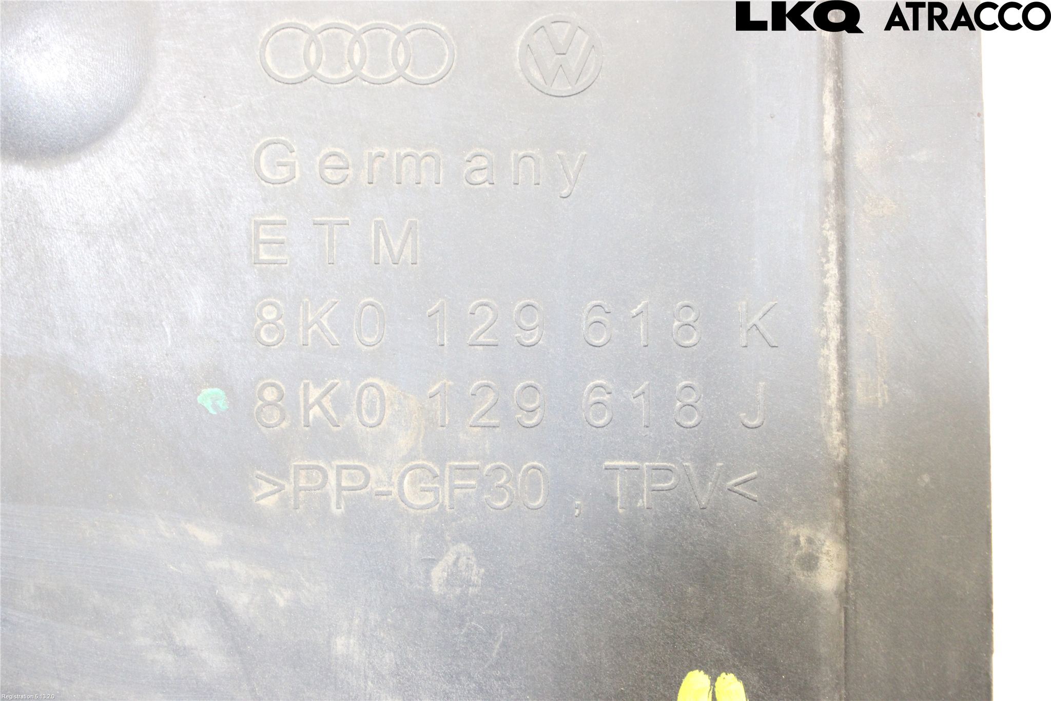 Audi A4 12-15 Injgummibälg-Slang