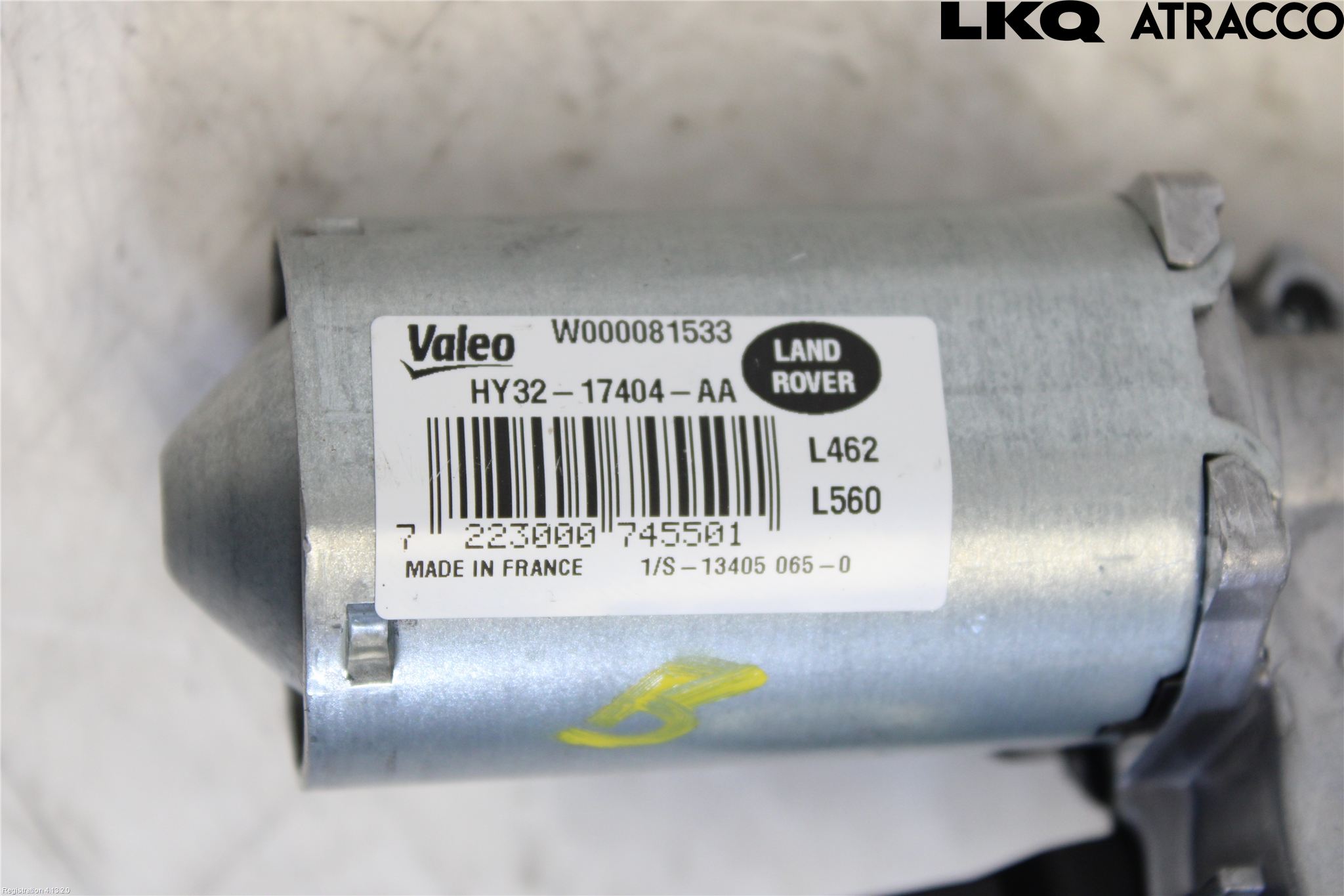 Landrover RANGE ROVER VELAR (L560) 17- Torkarmotor Baklucka