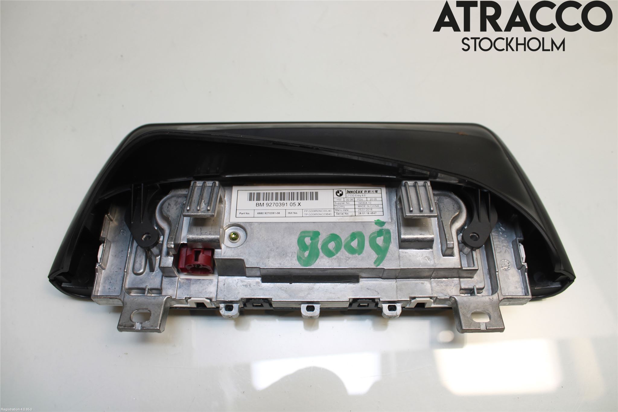 BMW 1 F20/F21 11-19 Multifunktionsdisplay