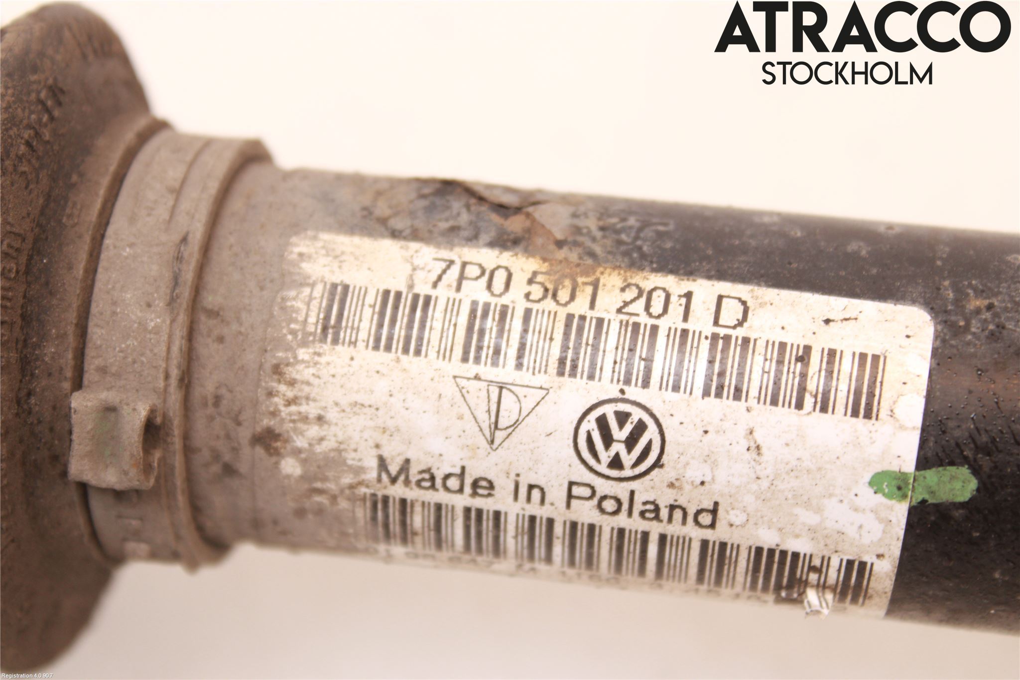 Porsche CAYENNE 03- Drivaxel Bak Vänster