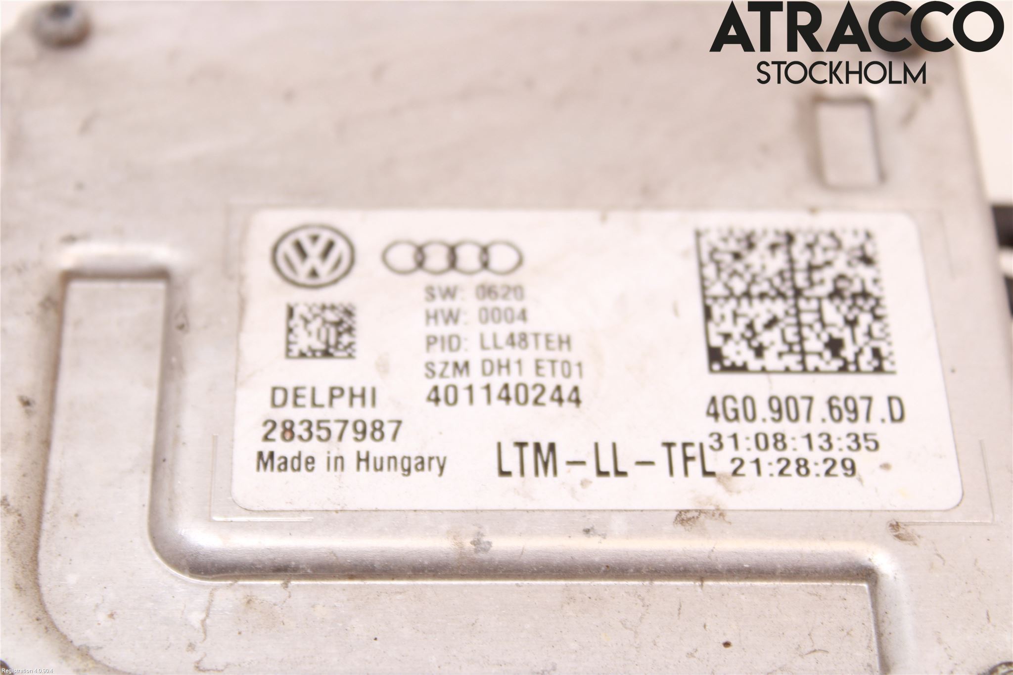 Audi Q5 09-16 Styrenhet Strålkastare