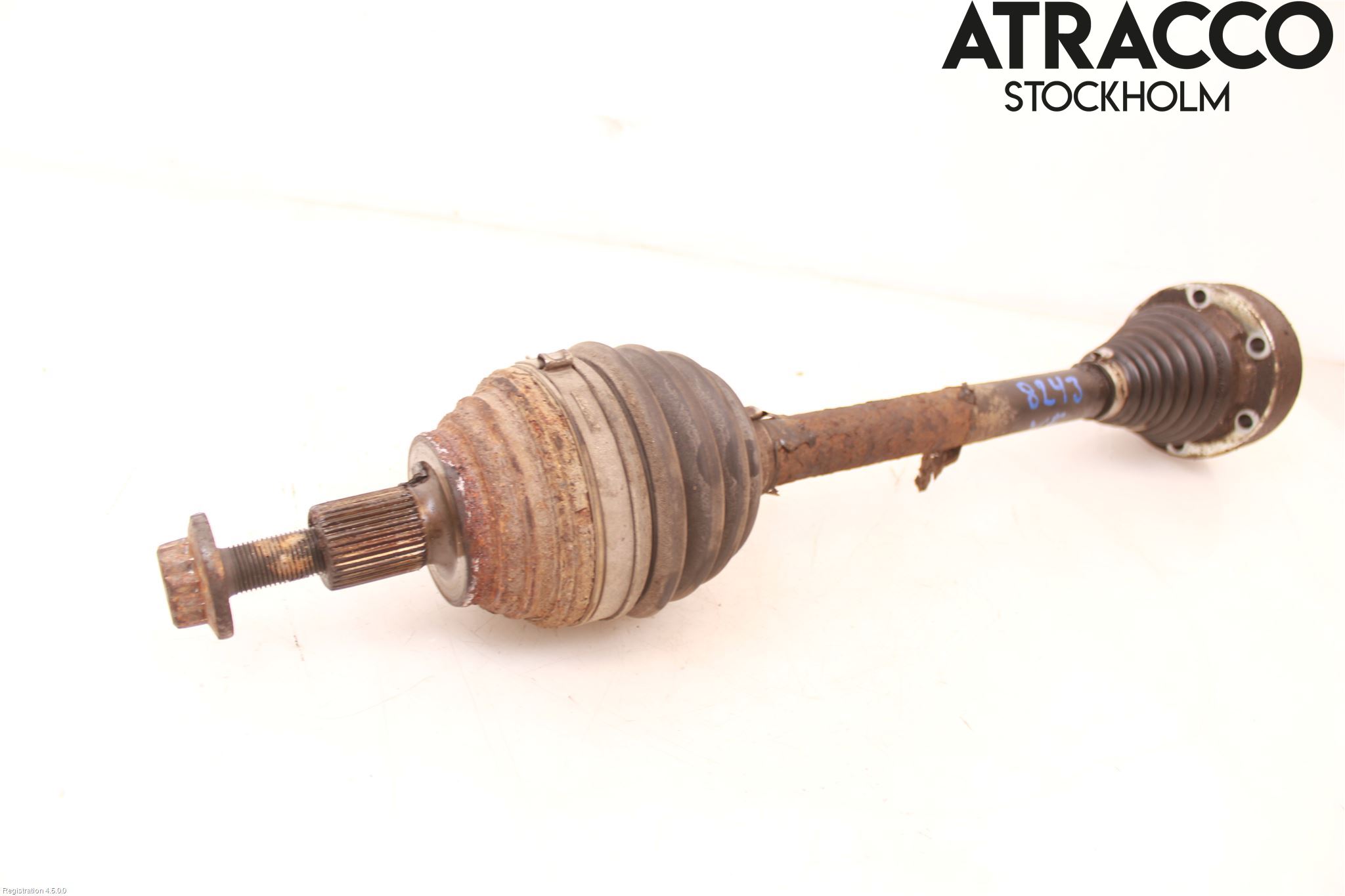 Volkswagen VW GOLF VI 09-13 Drivaxel Fram Vänster