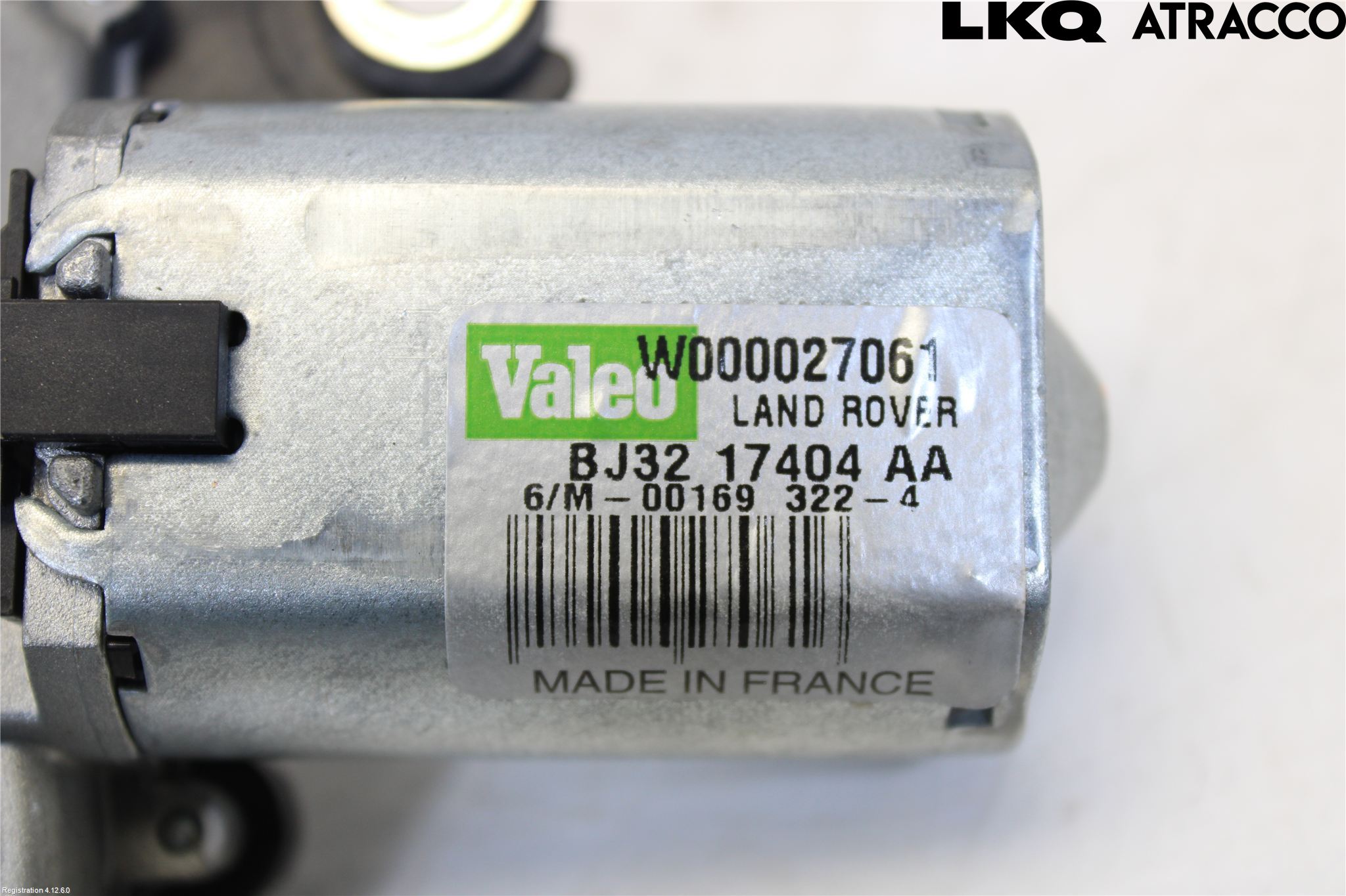 Landrover LAND ROVER RANGE ROVER EVOQUE (L538) 11-18 Torkarmotor Baklucka