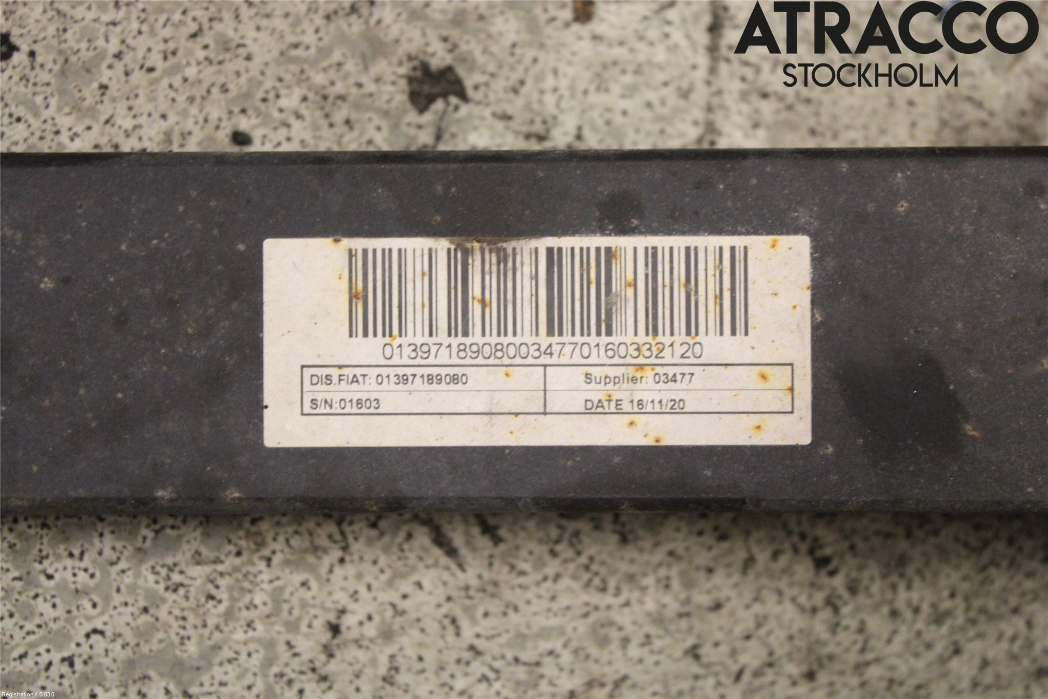 Husbil, husvagn HUSBIL CHAUSSON Fjäder Bak Blad