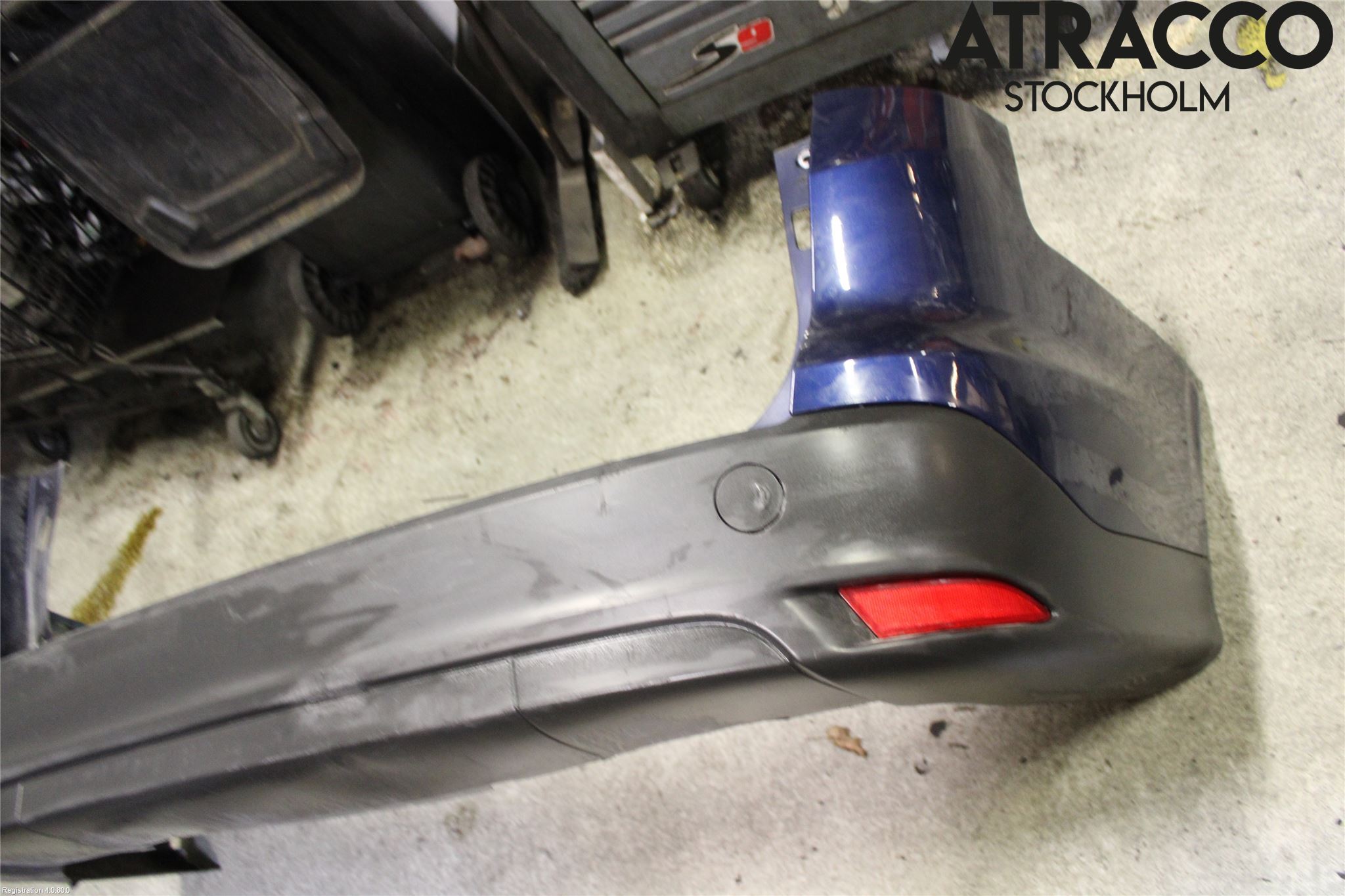 Ford FOCUS 11-14 Stötfångarbeklädnad Bak