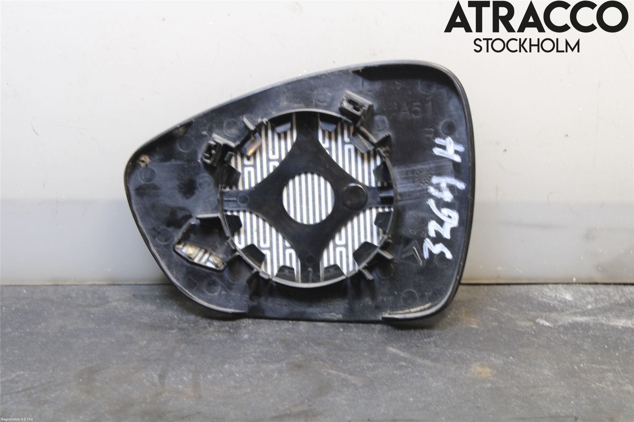 Citroen C5 08-17 Spegelglas Hö