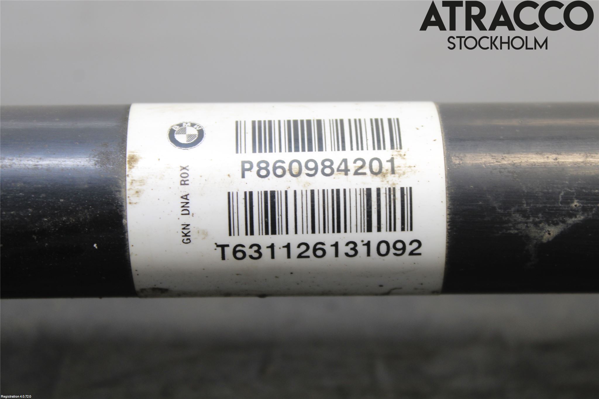 BMW X5 F15 13-18 Drivaxel Bak Vänster