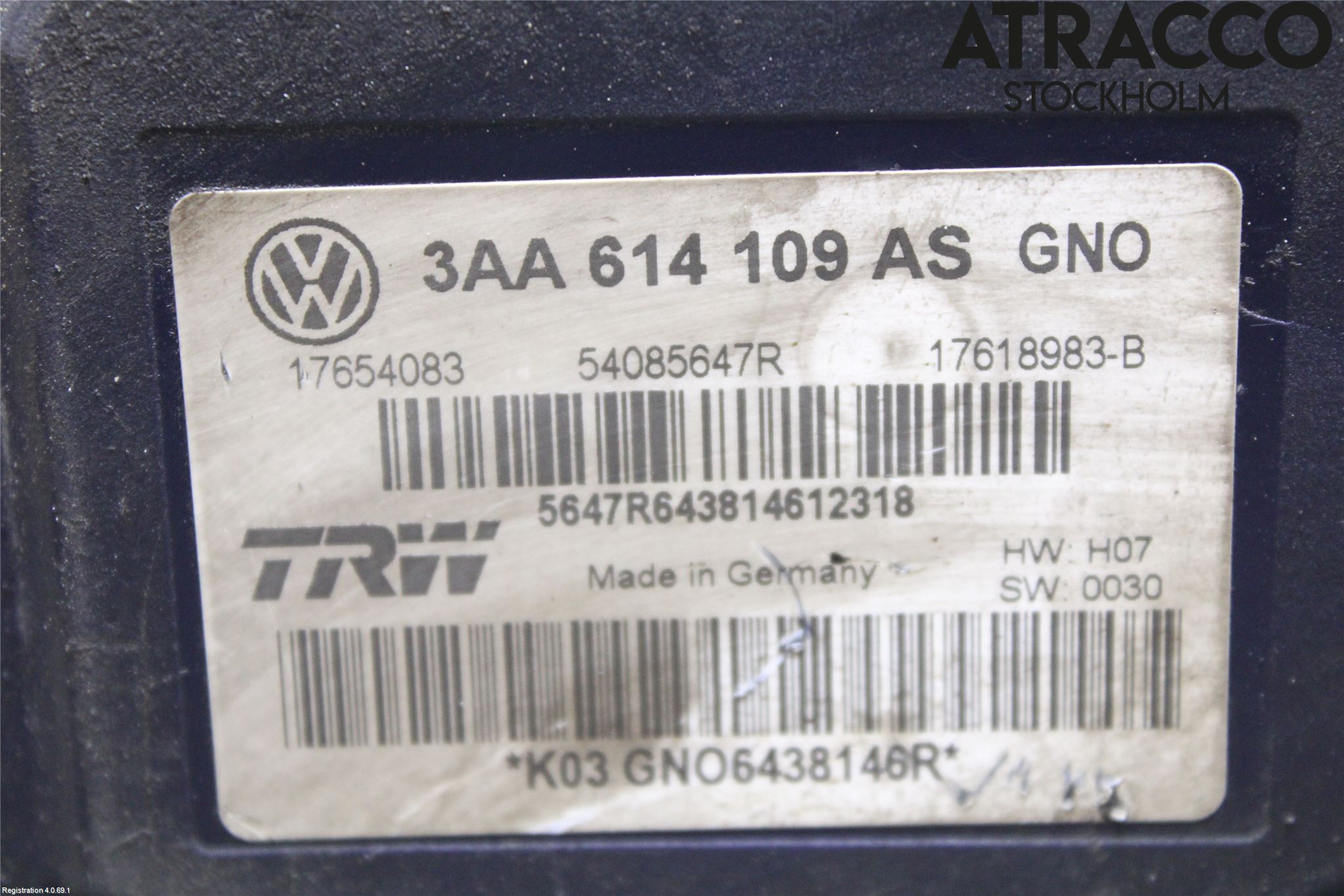 Volkswagen VW PASSAT CC 08-16 Abs Hydraulaggregat