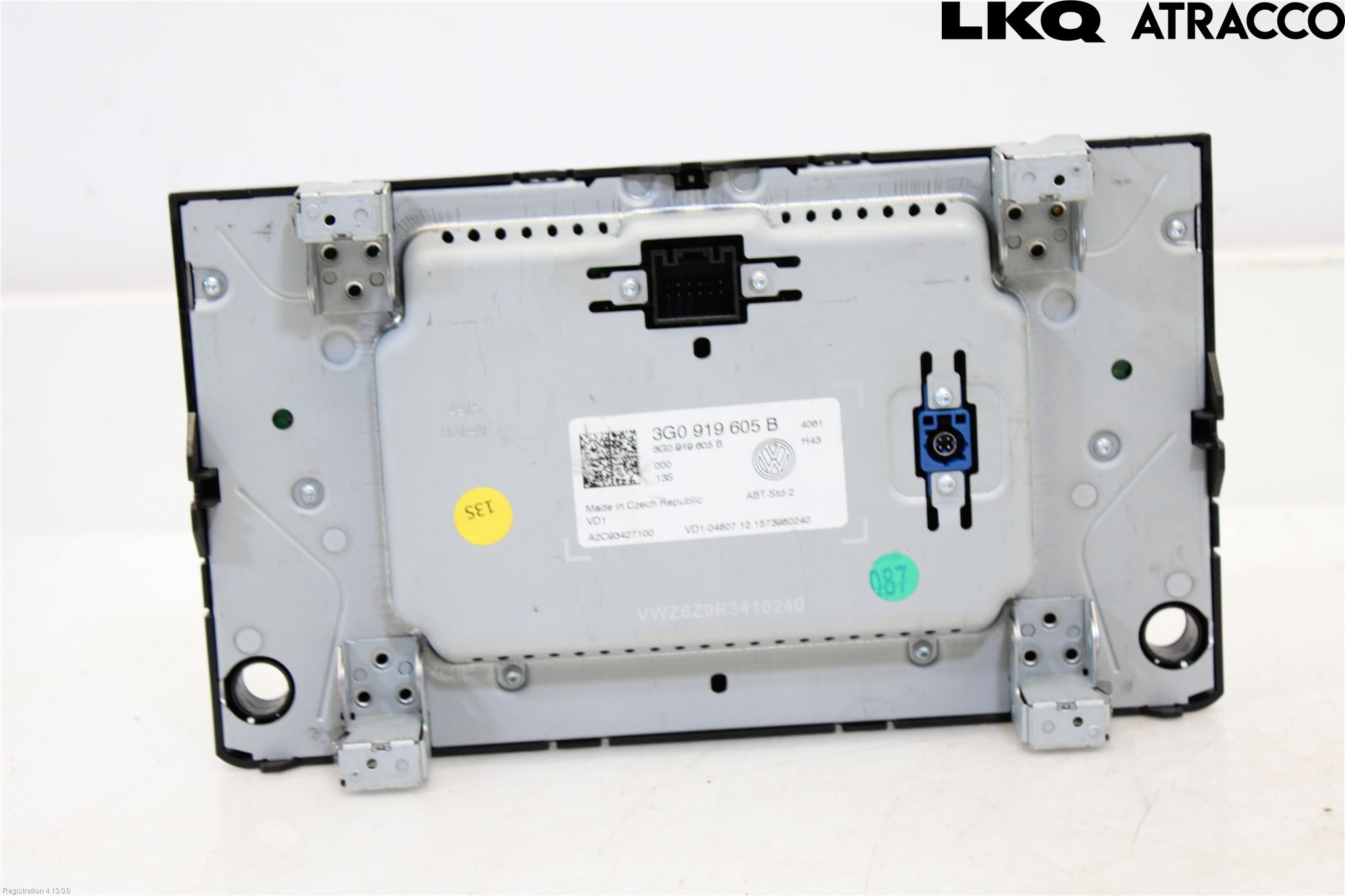 Volkswagen VW GOLF / E-GOLF VII 13-20 Cd Radio - Multimediapanel