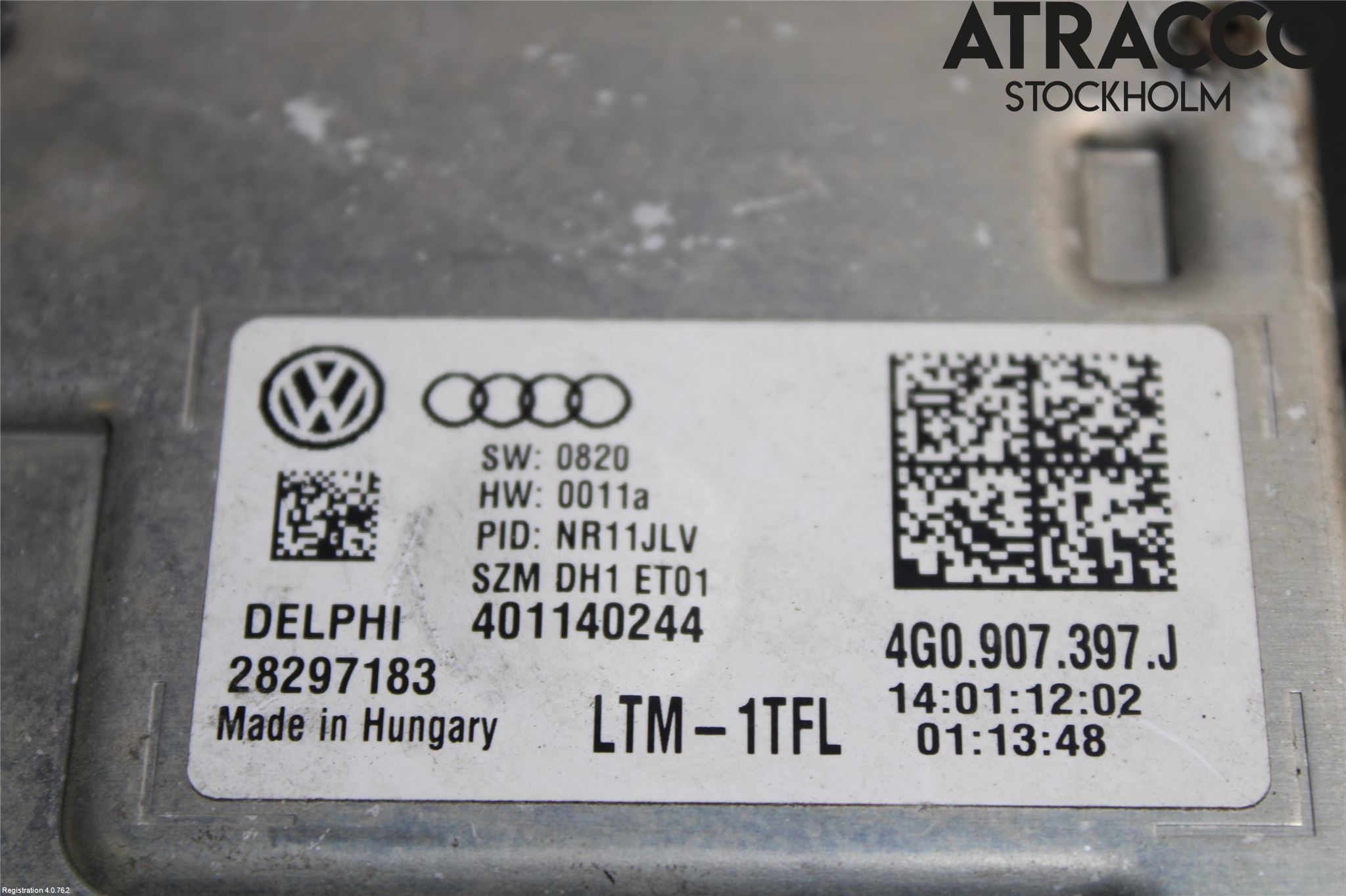 Volkswagen VW PASSAT CC 08-16 Styrenhet Strålkastare