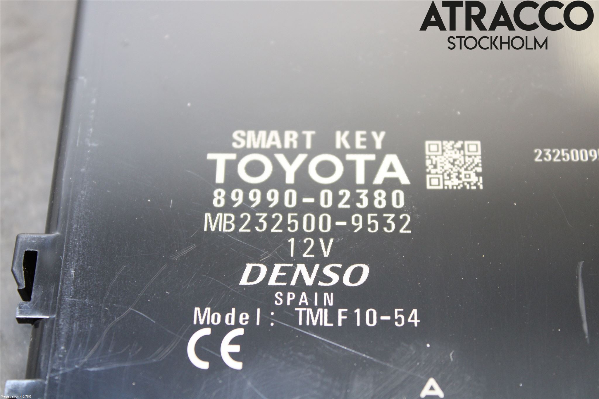 Toyota AURIS 13-19 Styrenhet Nyckellöst System