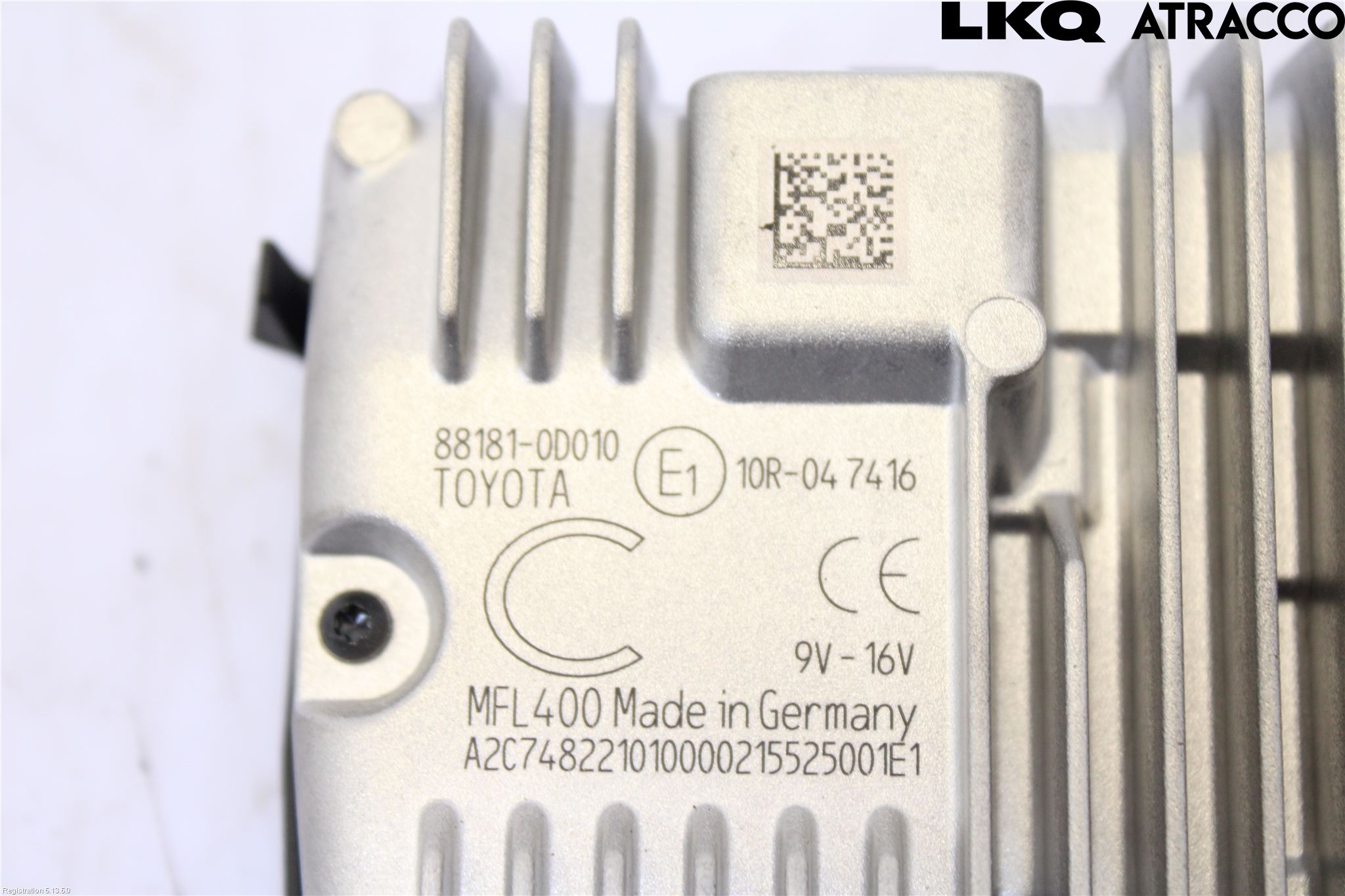 Toyota YARIS XP130 15-20 Parkeringshjälp Kamera