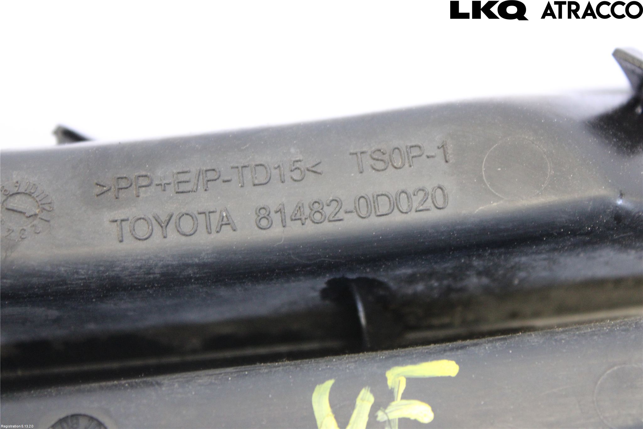 Toyota YARIS XP90 06-11 Grilldel Vänster