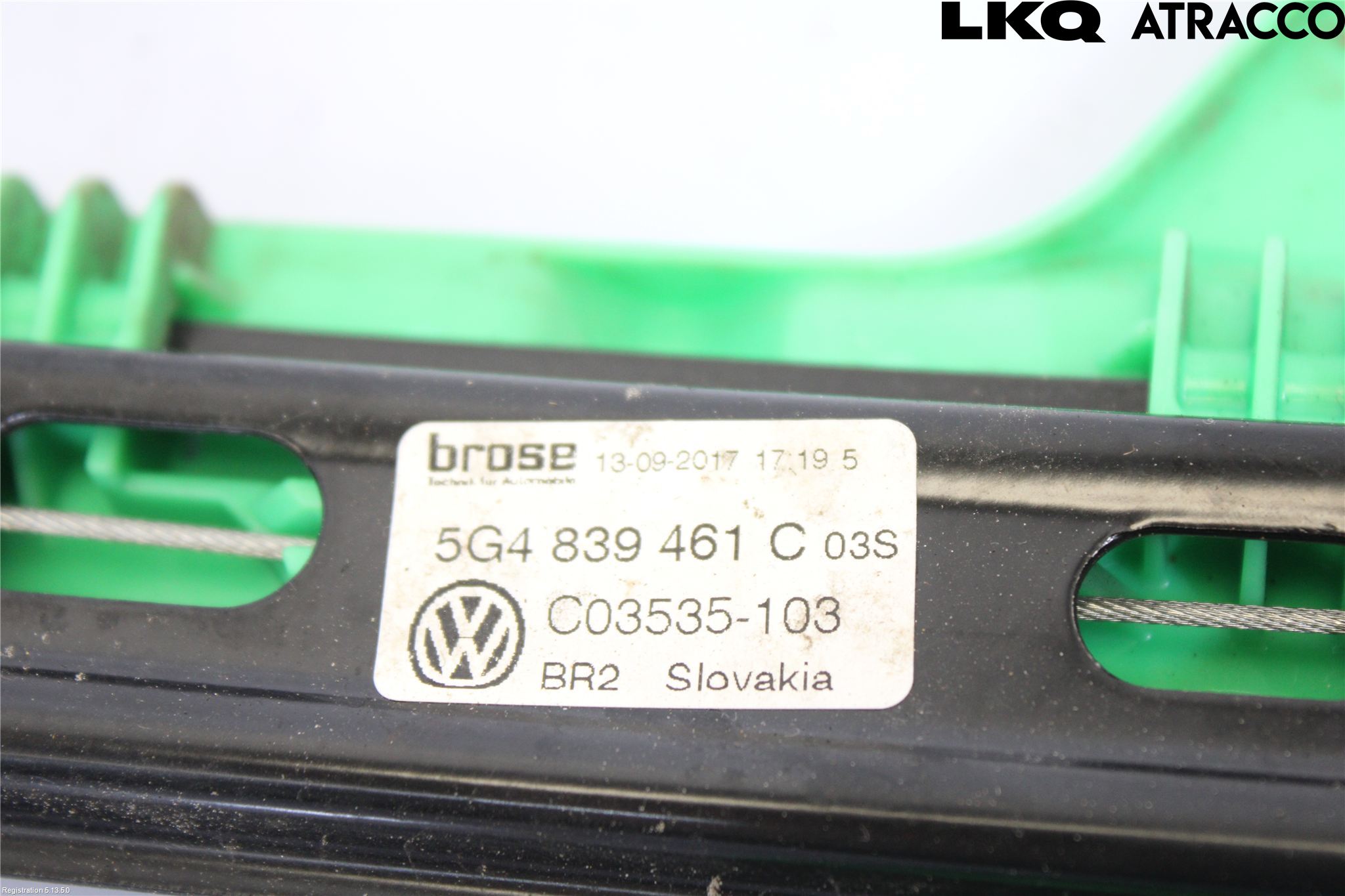 Volkswagen VW GOLF / E-GOLF VII 13-20 Fönsterhiss El Kompl
