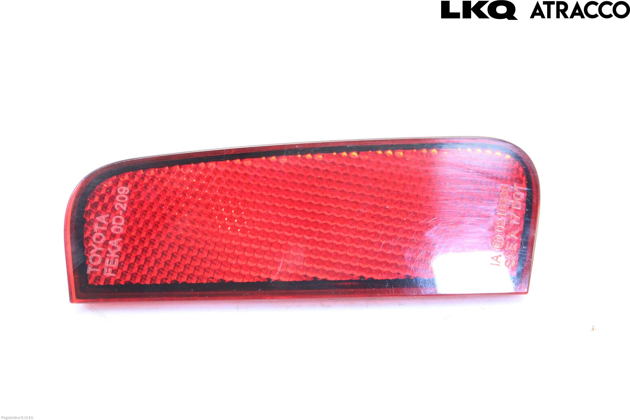 Toyota YARIS XP130 15-20 Dimljus/Reflex Bak