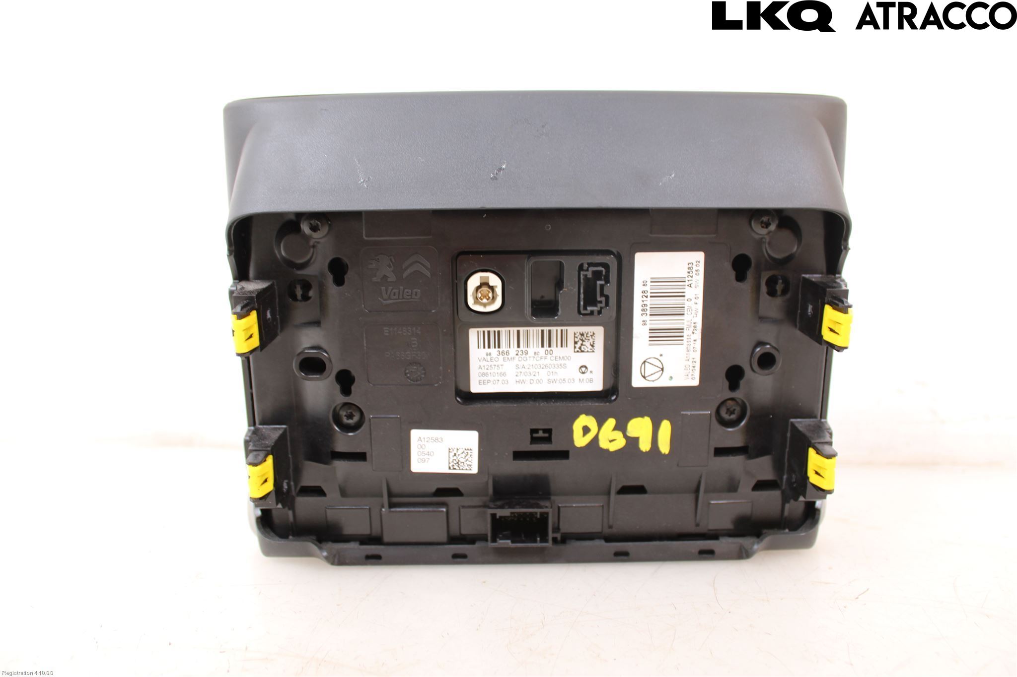 Citroen COTROEN C3 17-24 Multifunktionsdisplay