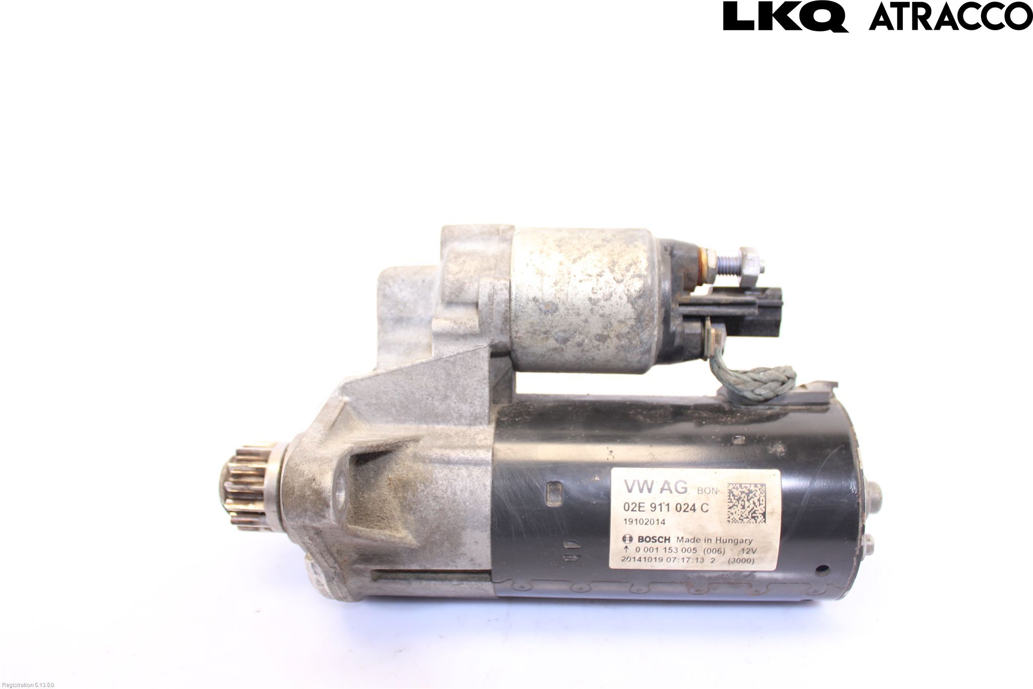 Volkswagen VW PASSAT 11-14 Startmotor Diesel