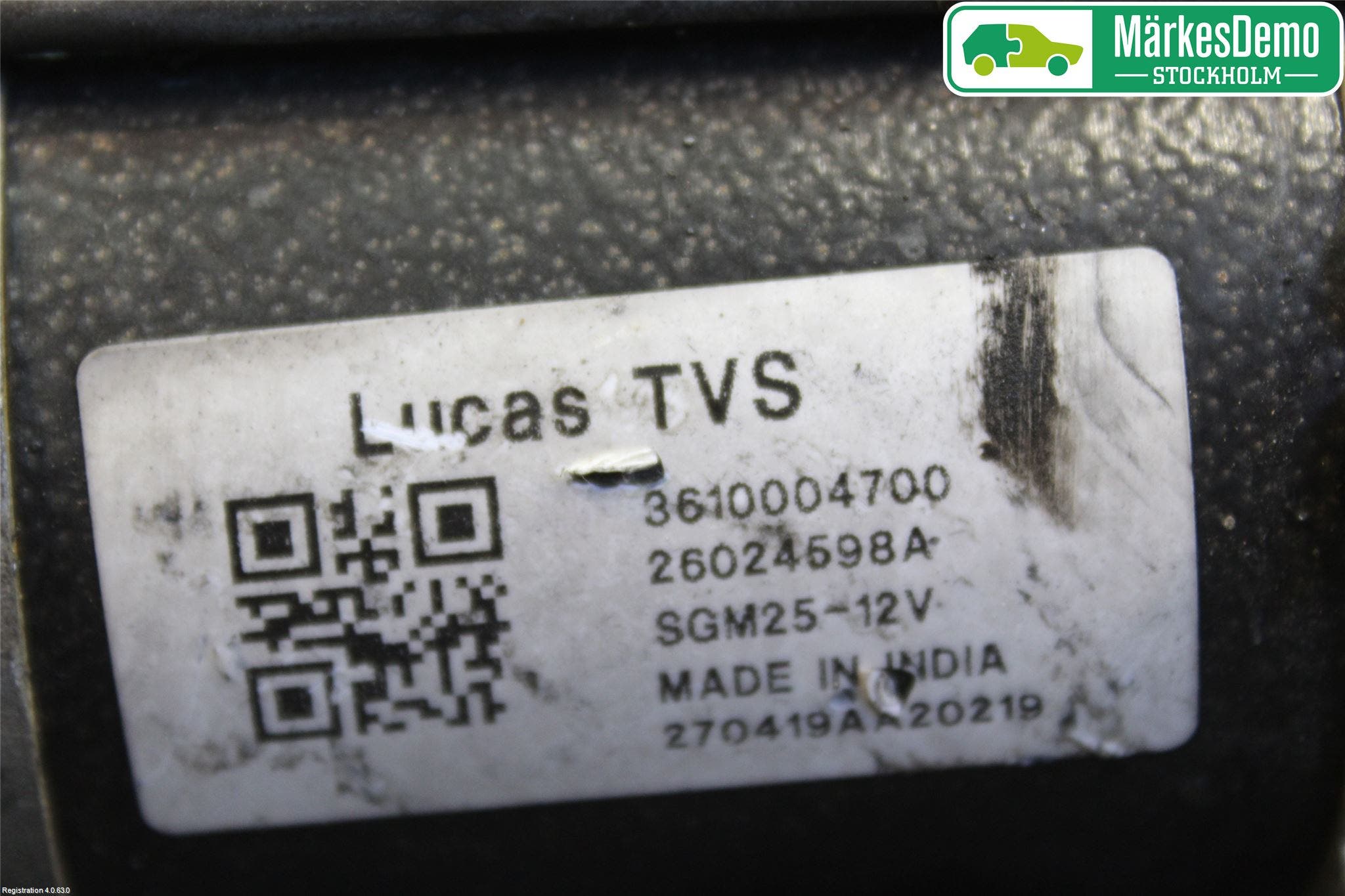 Hyundai i10 BA 17-20 Startmotor