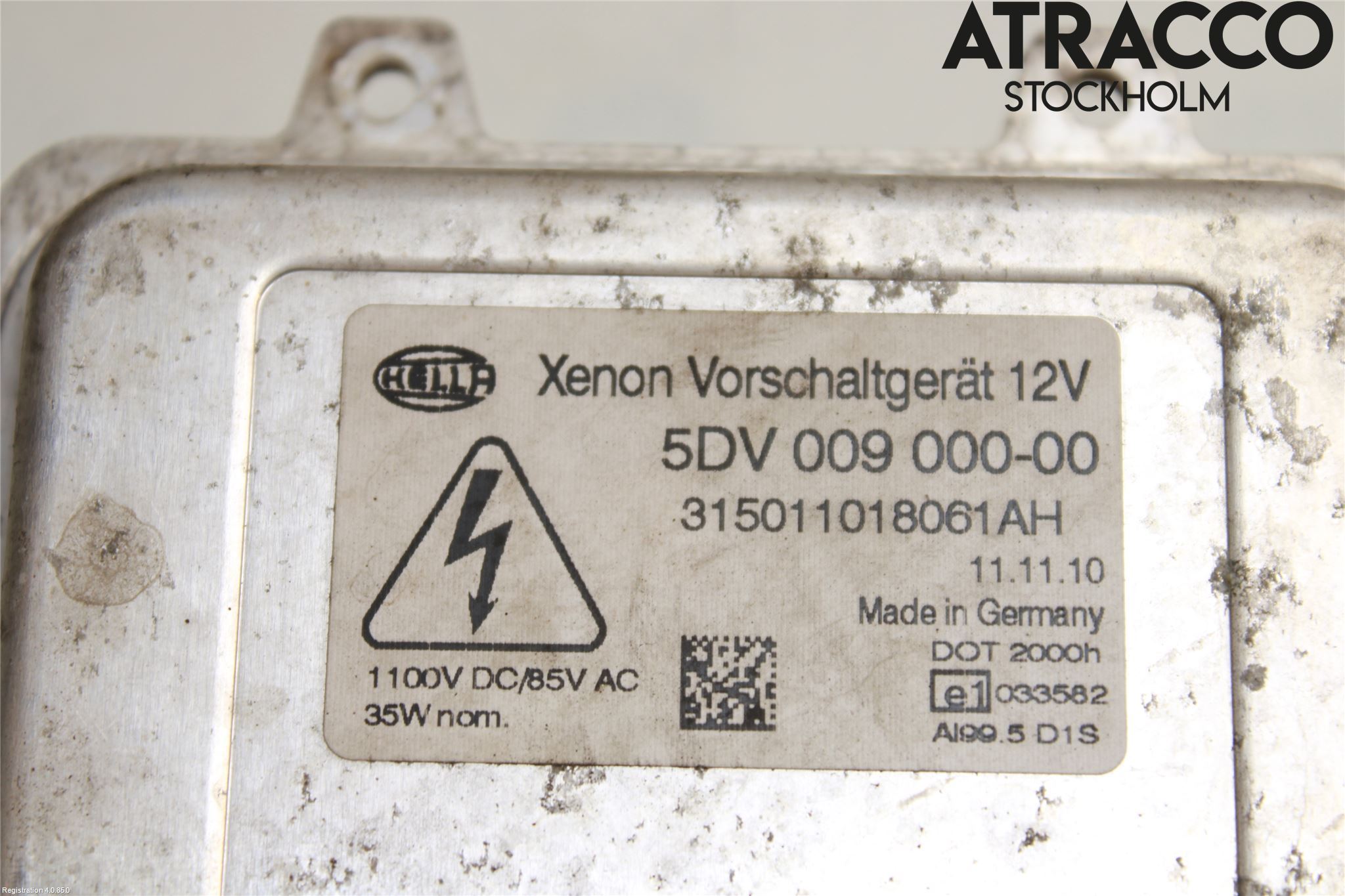 Skoda SUPERB 09-15 Styrenhet Strålkastare