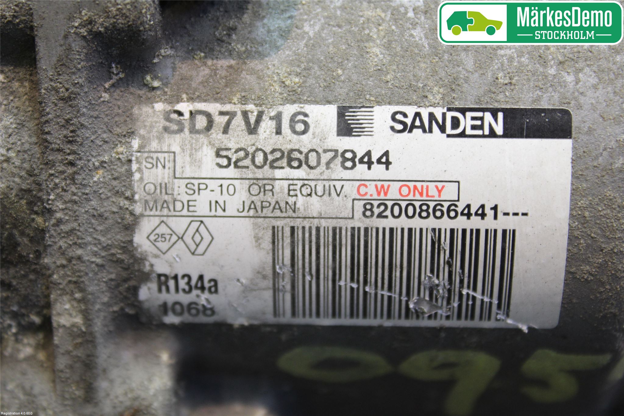 Dacia LOGAN MCV/STEPWAY Ac Kompressor